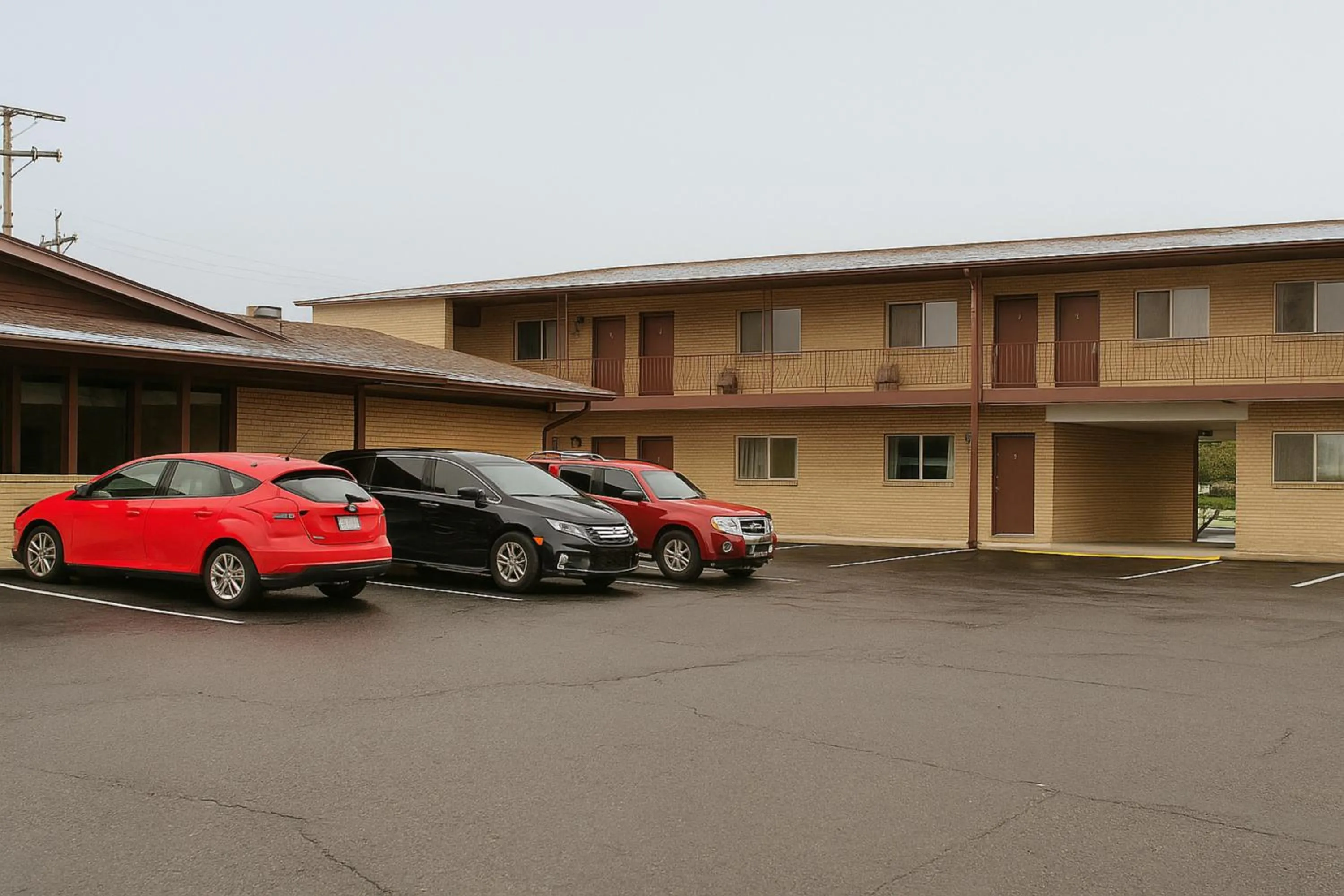 Parking in Canton Inn By OYO