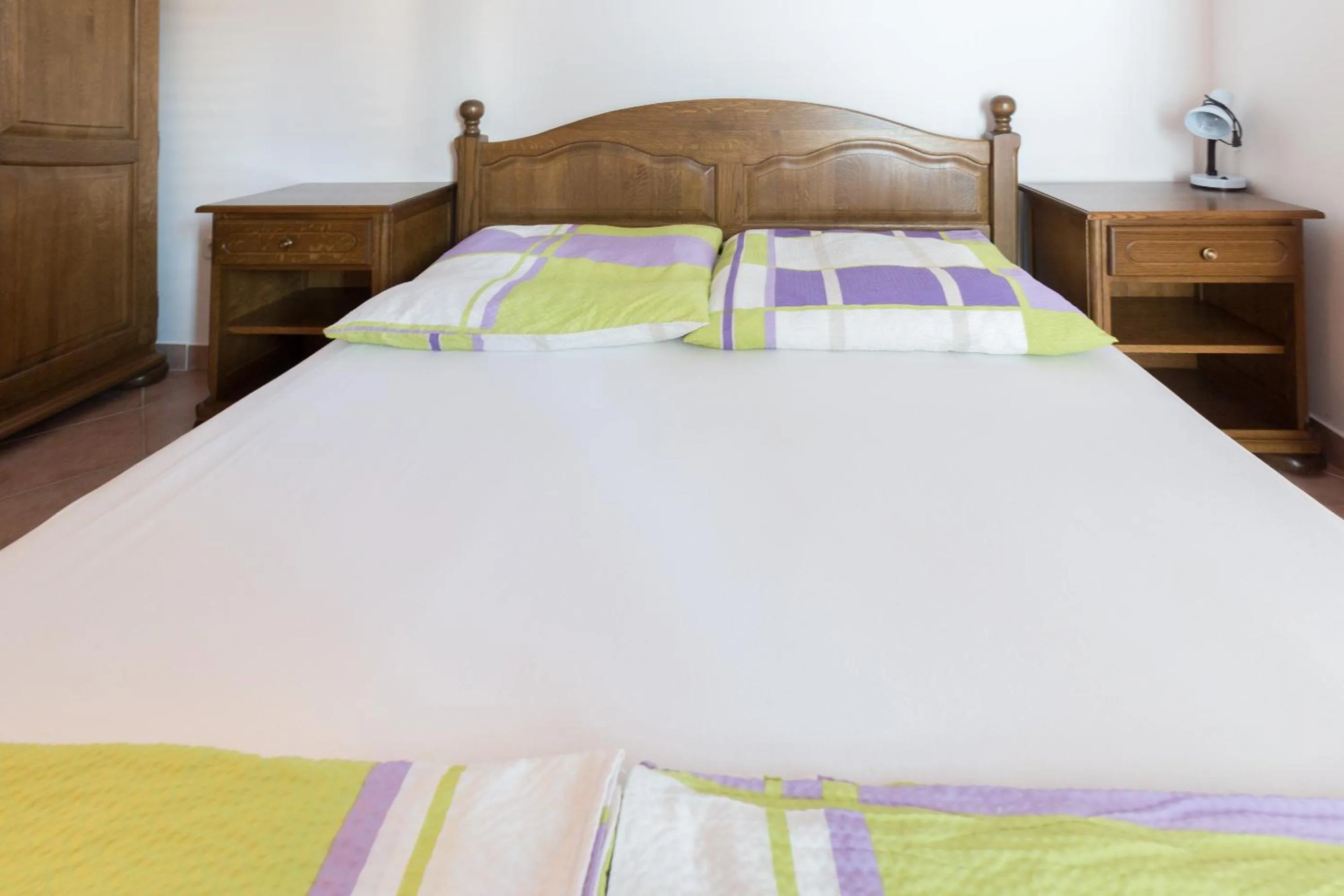 Bed in Apartments Sunset near the sandy beach - by TA Leut Agency