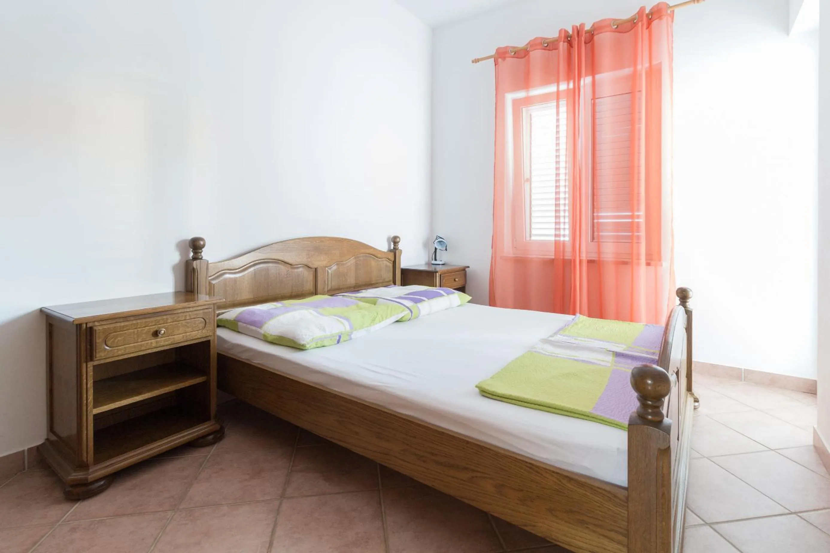 Bed in Apartments Sunset near the sandy beach - by TA Leut Agency