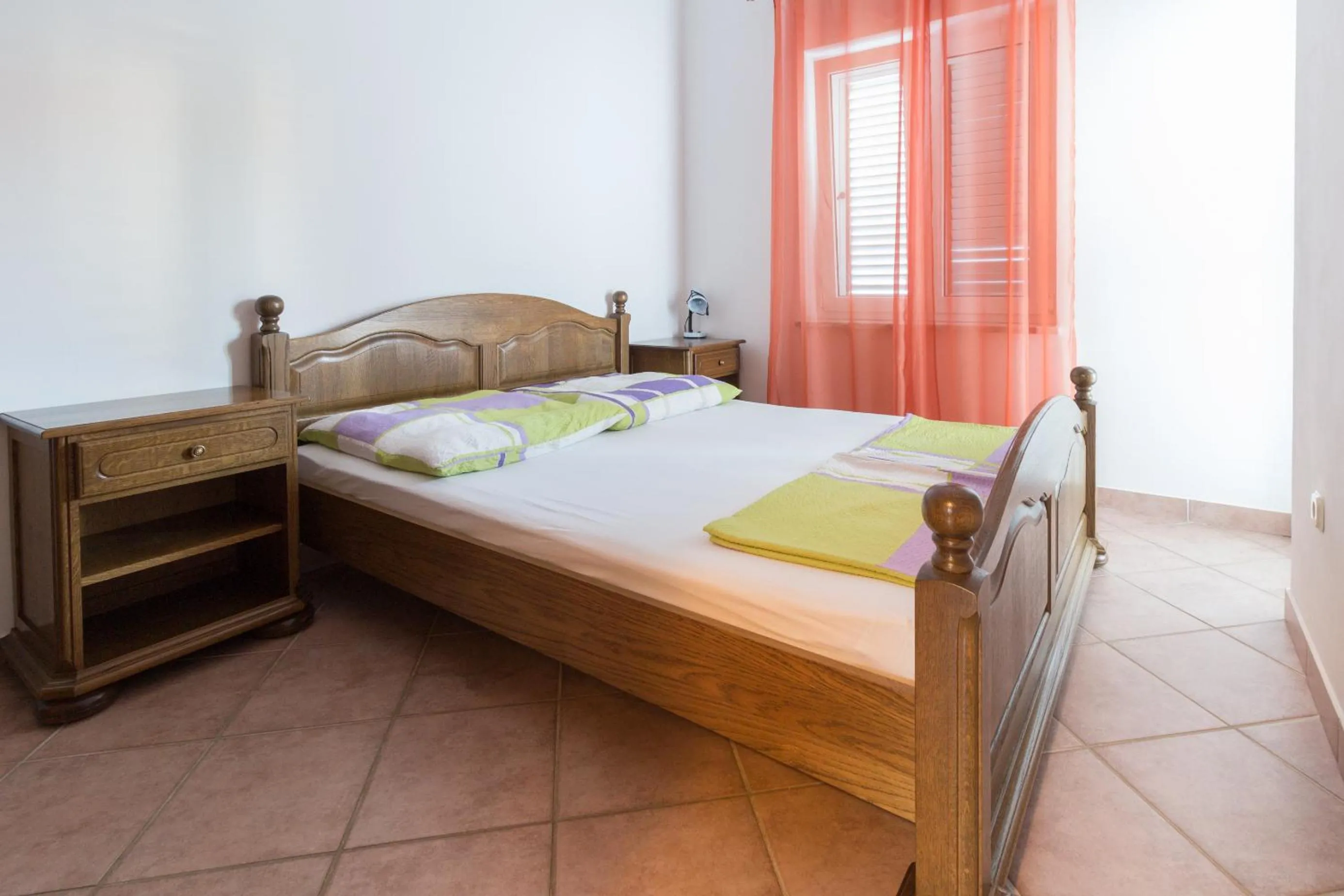 Bed in Apartments Sunset near the sandy beach - by TA Leut Agency