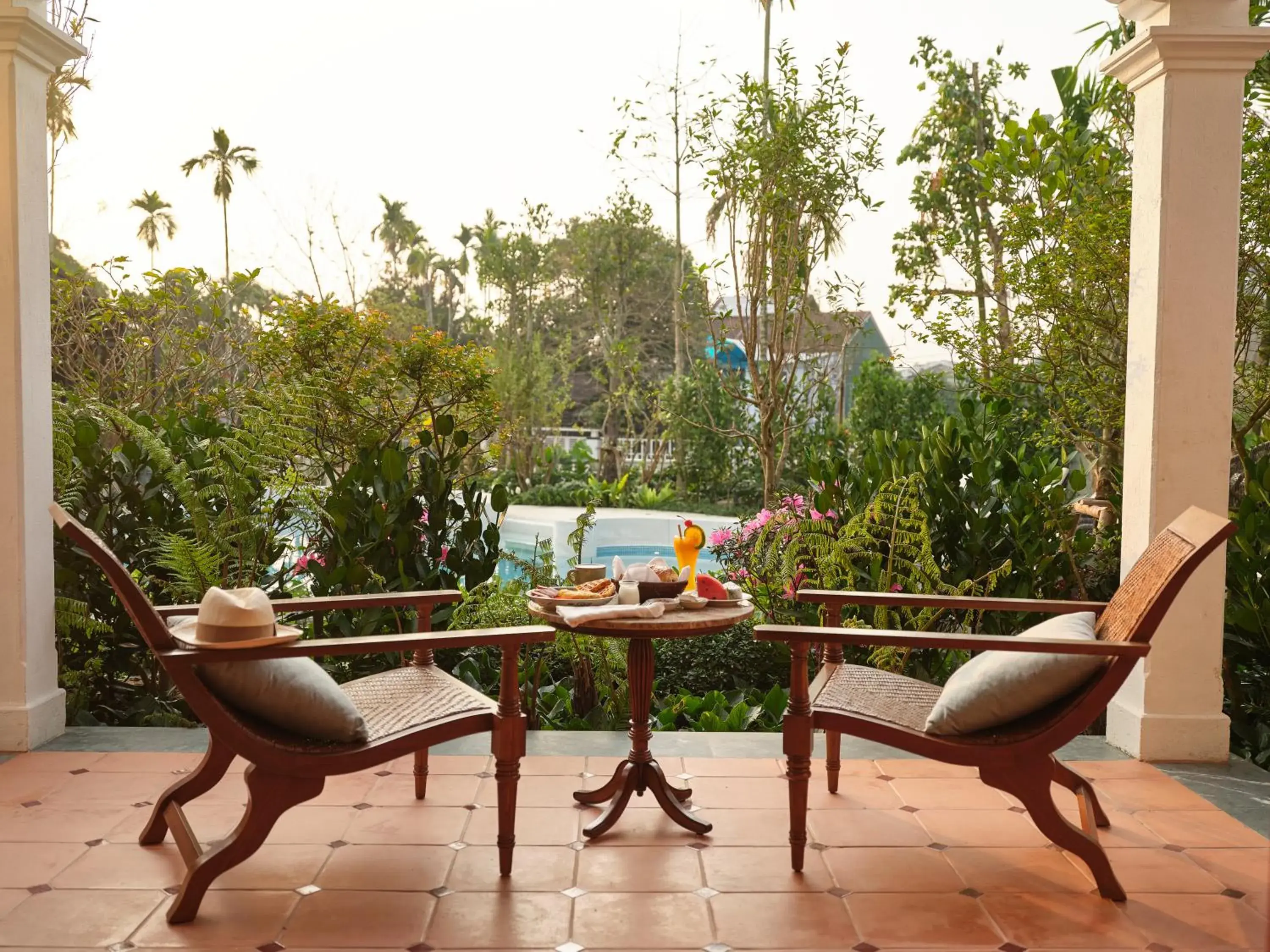 King Suite with Balcony in Ancient Huế Garden Houses King Suite with Balcony in Ancient Huế Garden Houses