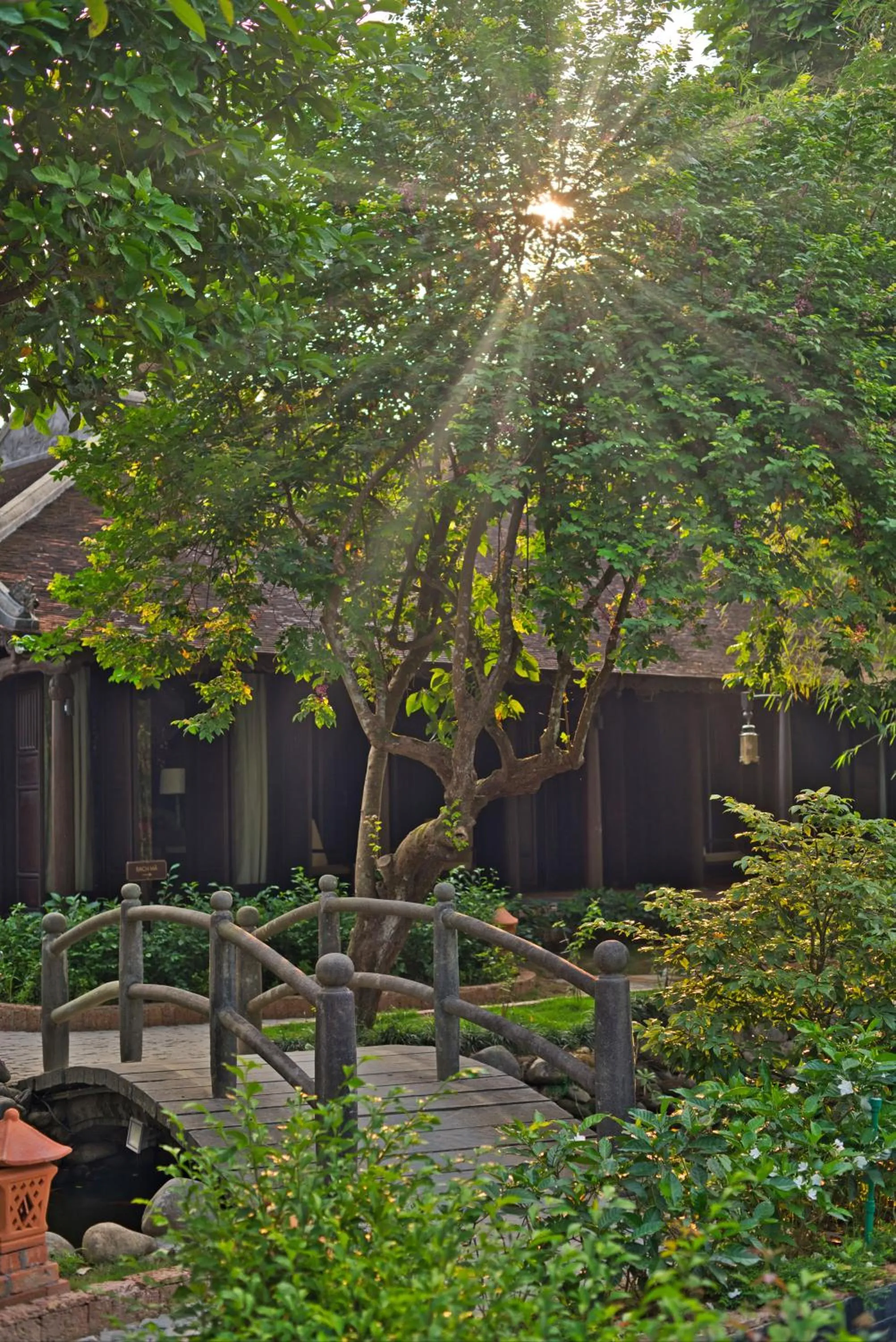 Pool view in Ancient Huế Garden Houses