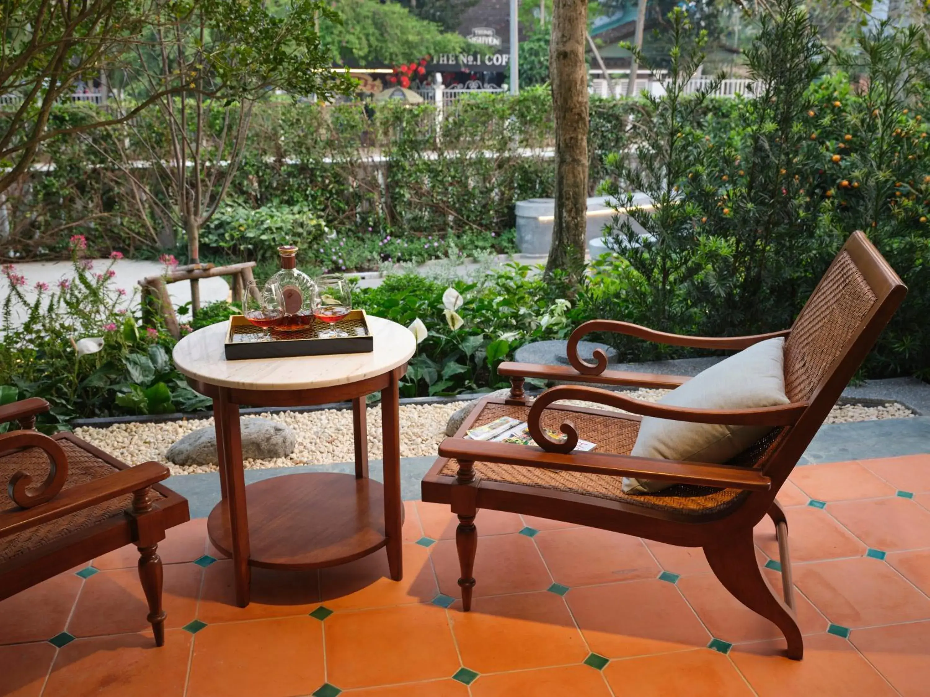 Twin Room with Garden View in Ancient Huế Garden Houses Twin Room with Garden View in Ancient Huế Garden Houses