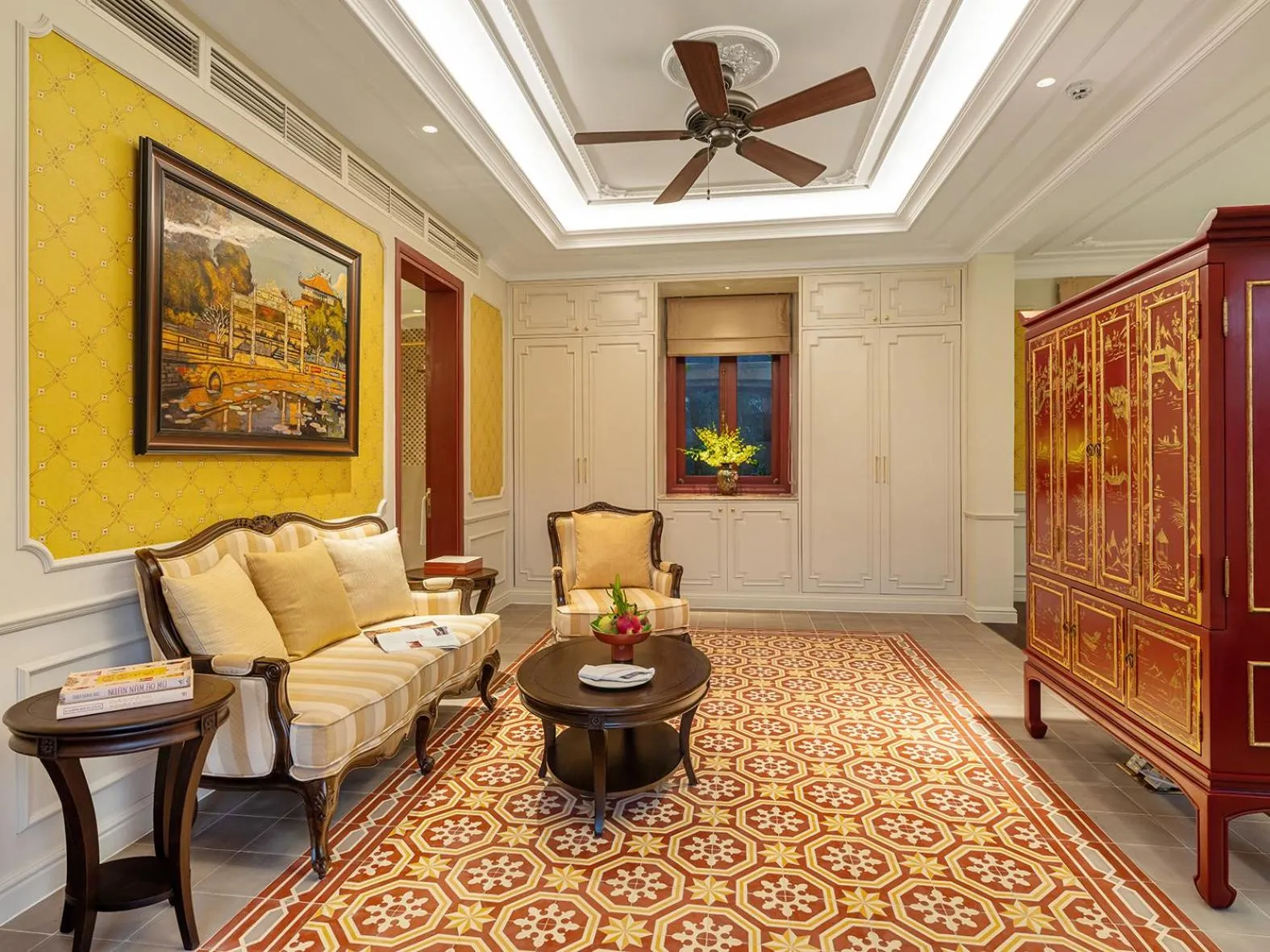 Living room in Ancient Huế Garden Houses