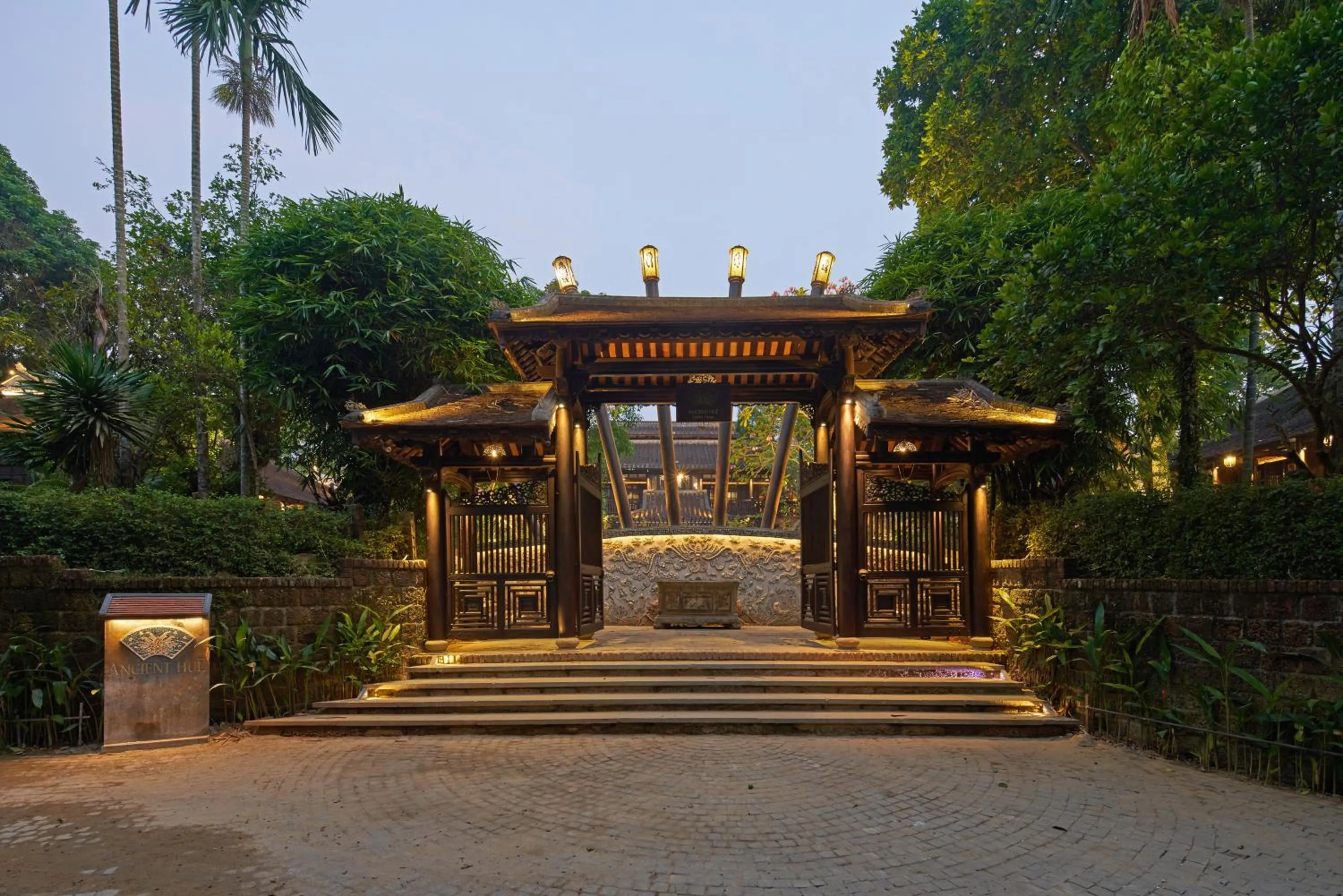 Parking in Ancient Huế Garden Houses