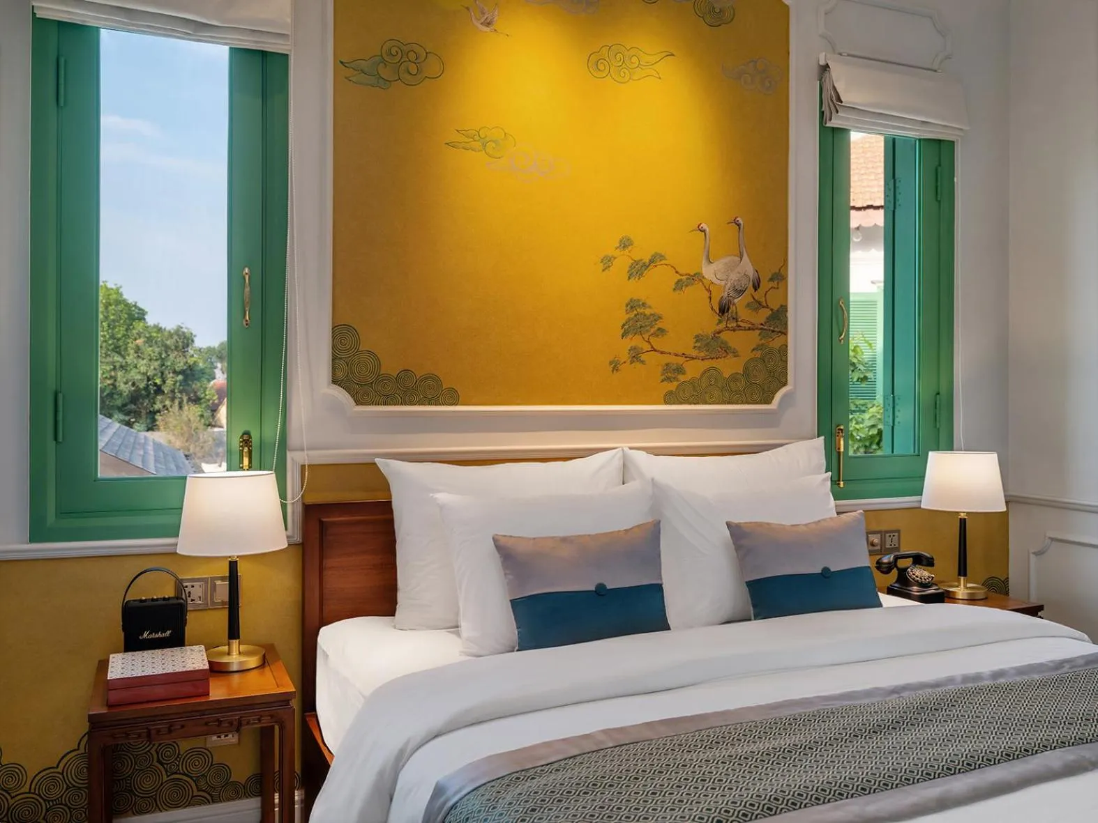 Bed in Ancient Huế Garden Houses