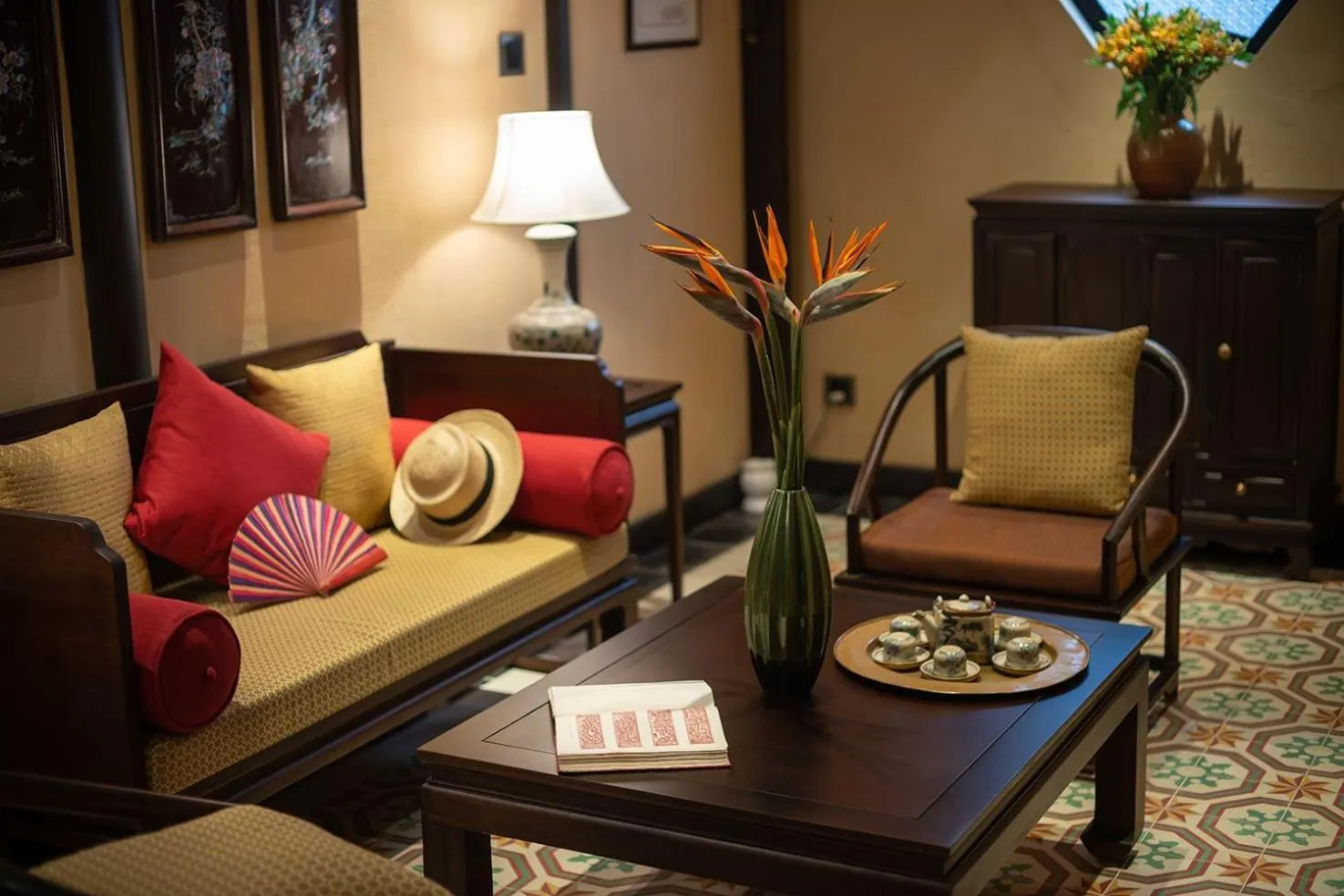 Living room in Ancient Huế Garden Houses