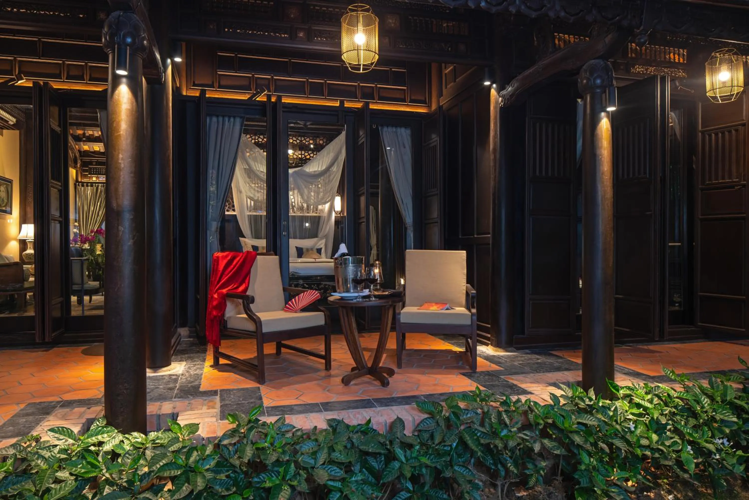 Patio in Ancient Huế Garden Houses