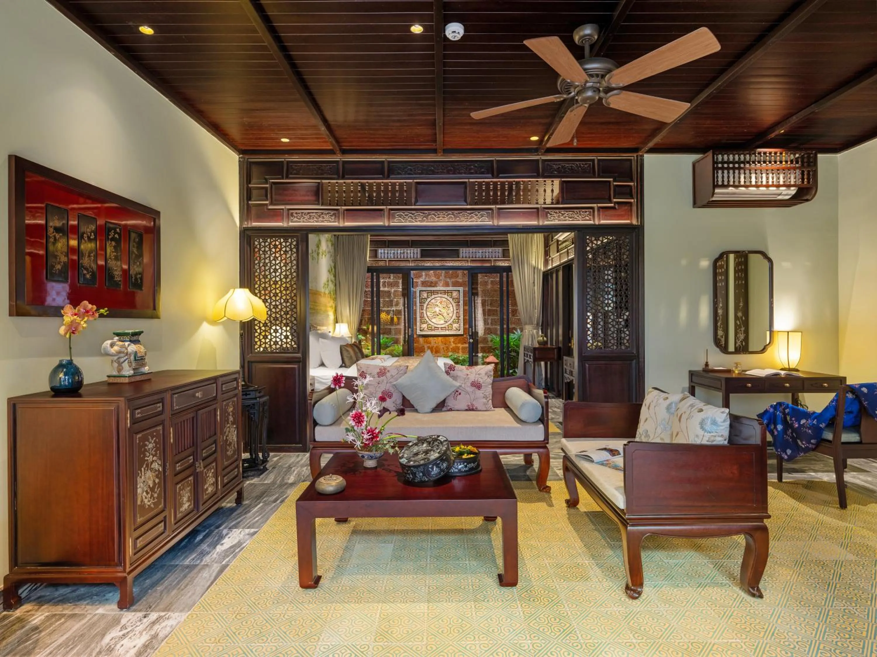 Living room in Ancient Huế Garden Houses