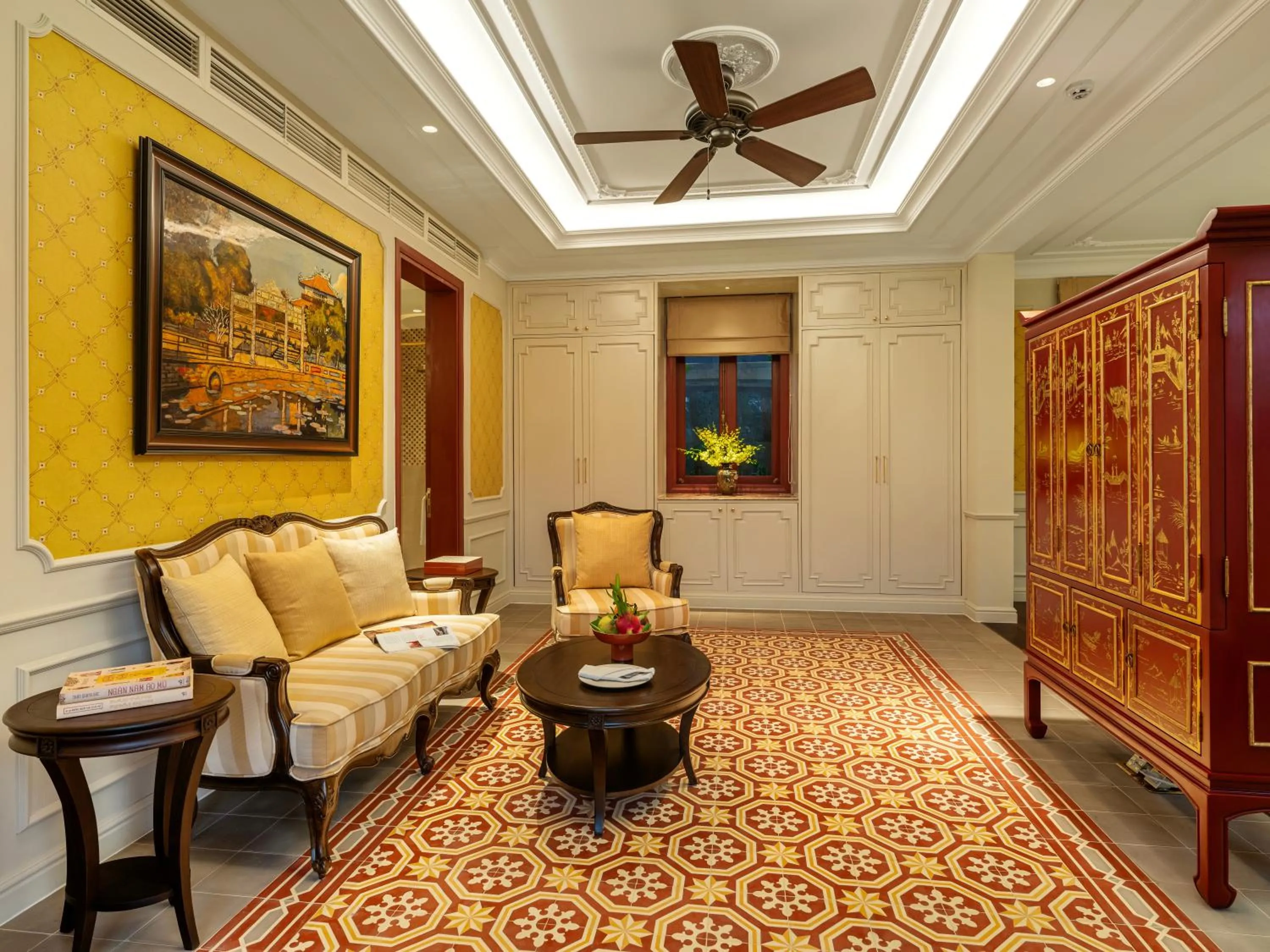 Living room in Ancient Huế Garden Houses