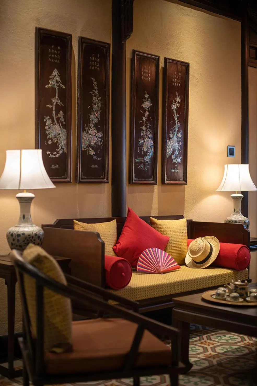Living room in Ancient Huế Garden Houses