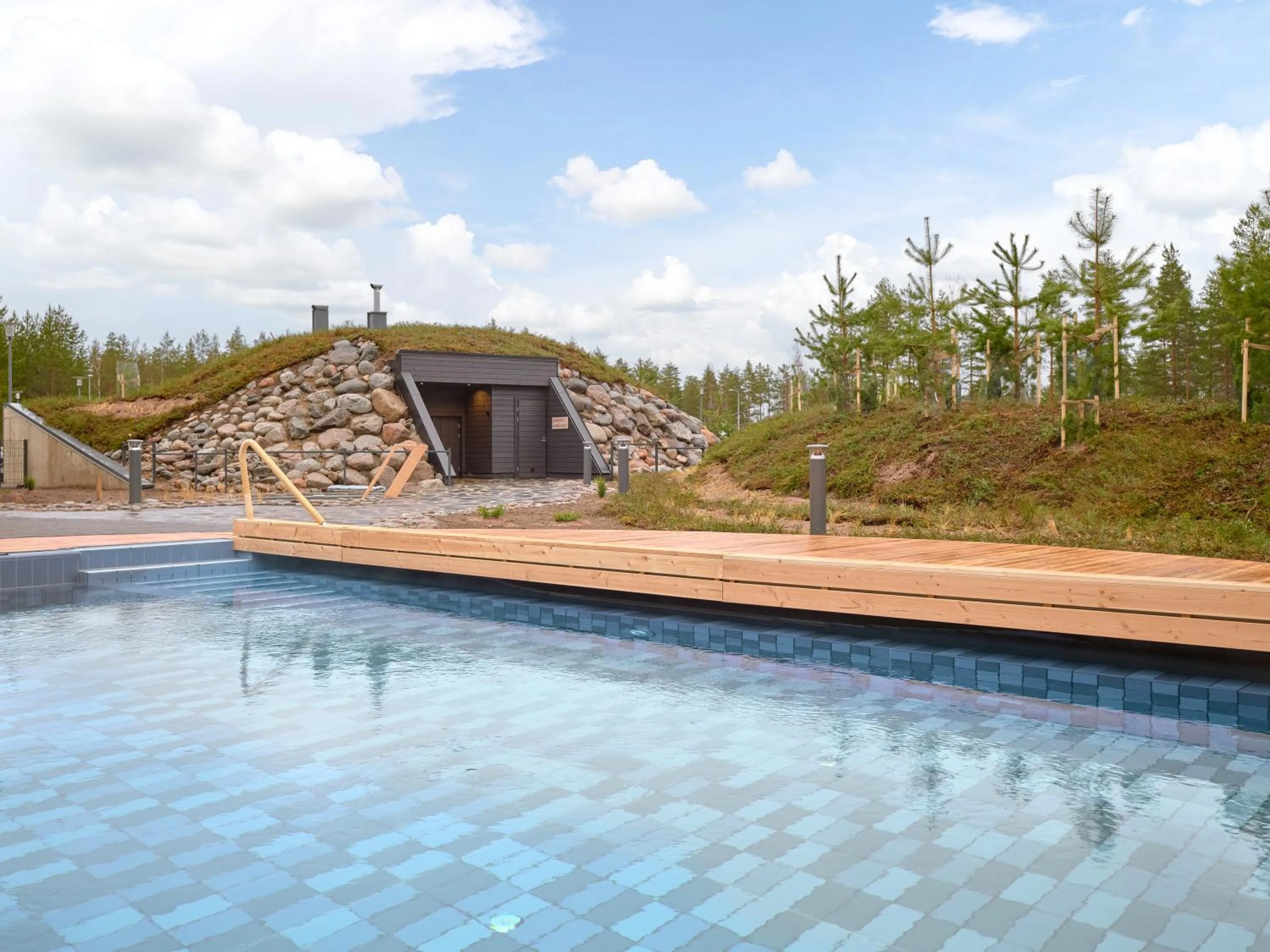 Swimming pool in Holiday Club Vierumäki Superior Apartments