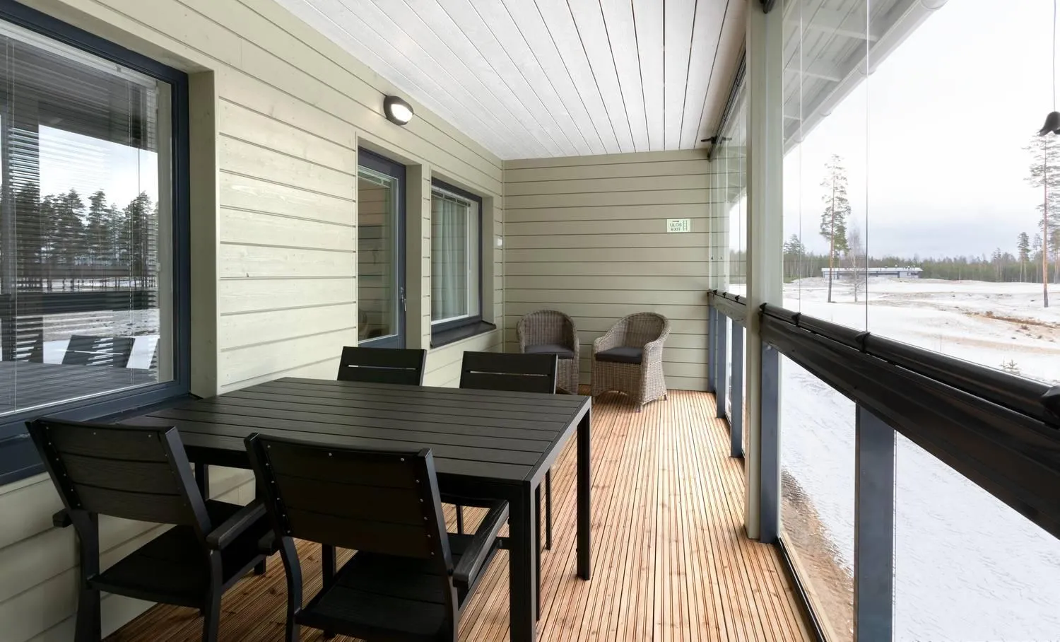 Patio in Holiday Club Vierumäki Superior Apartments