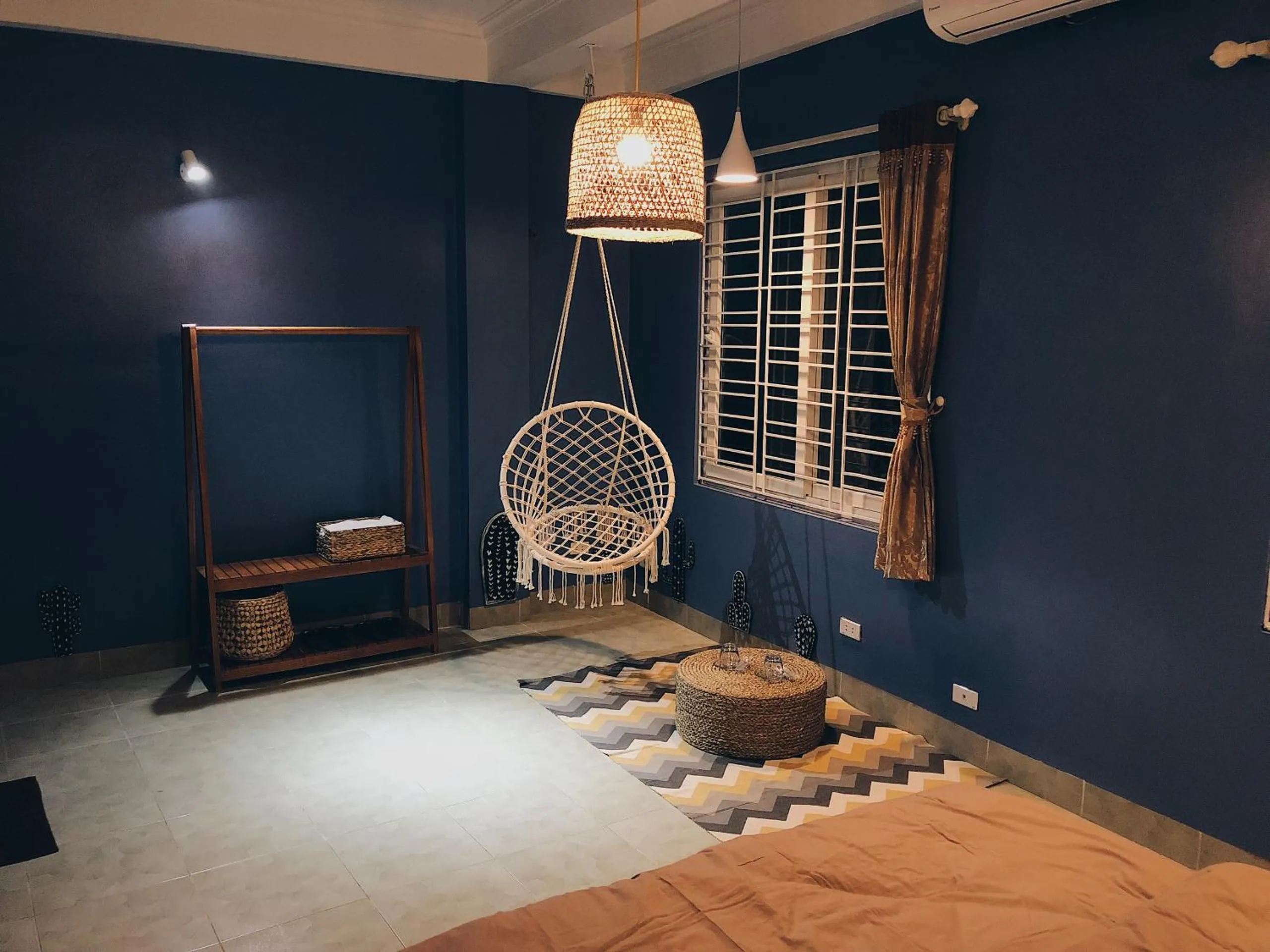 Bed in Cactus Homestay