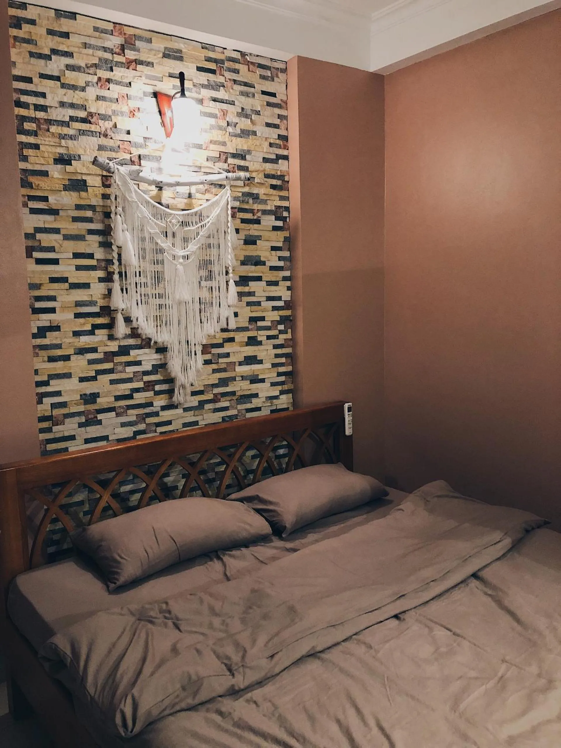 Bed in Cactus Homestay