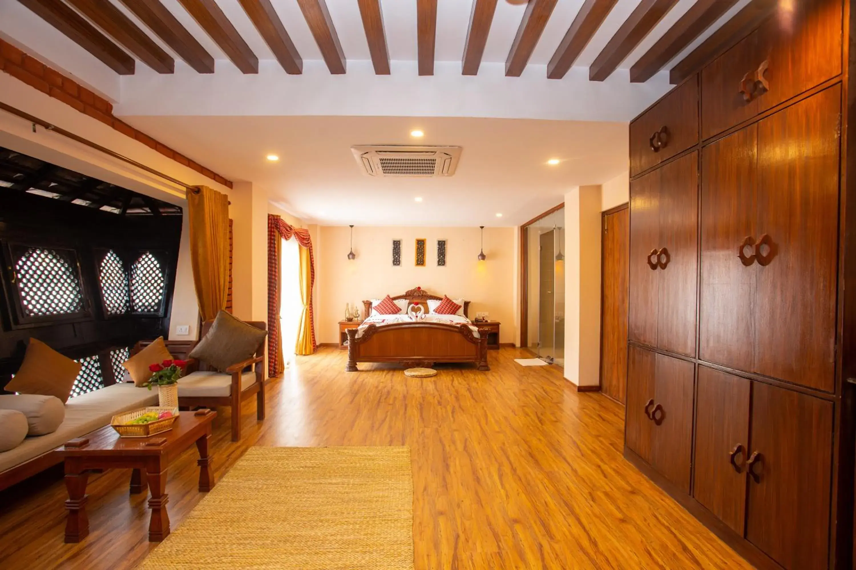 Honeymoon Suite - 20% off on Food & Beverage, Early check-in & Late check-out by 2 hours in Nivas Boutique Home Honeymoon Suite - 20% off on Food & Beverage, Early check-in & Late check-out by 2 hours in Nivas Boutique Home