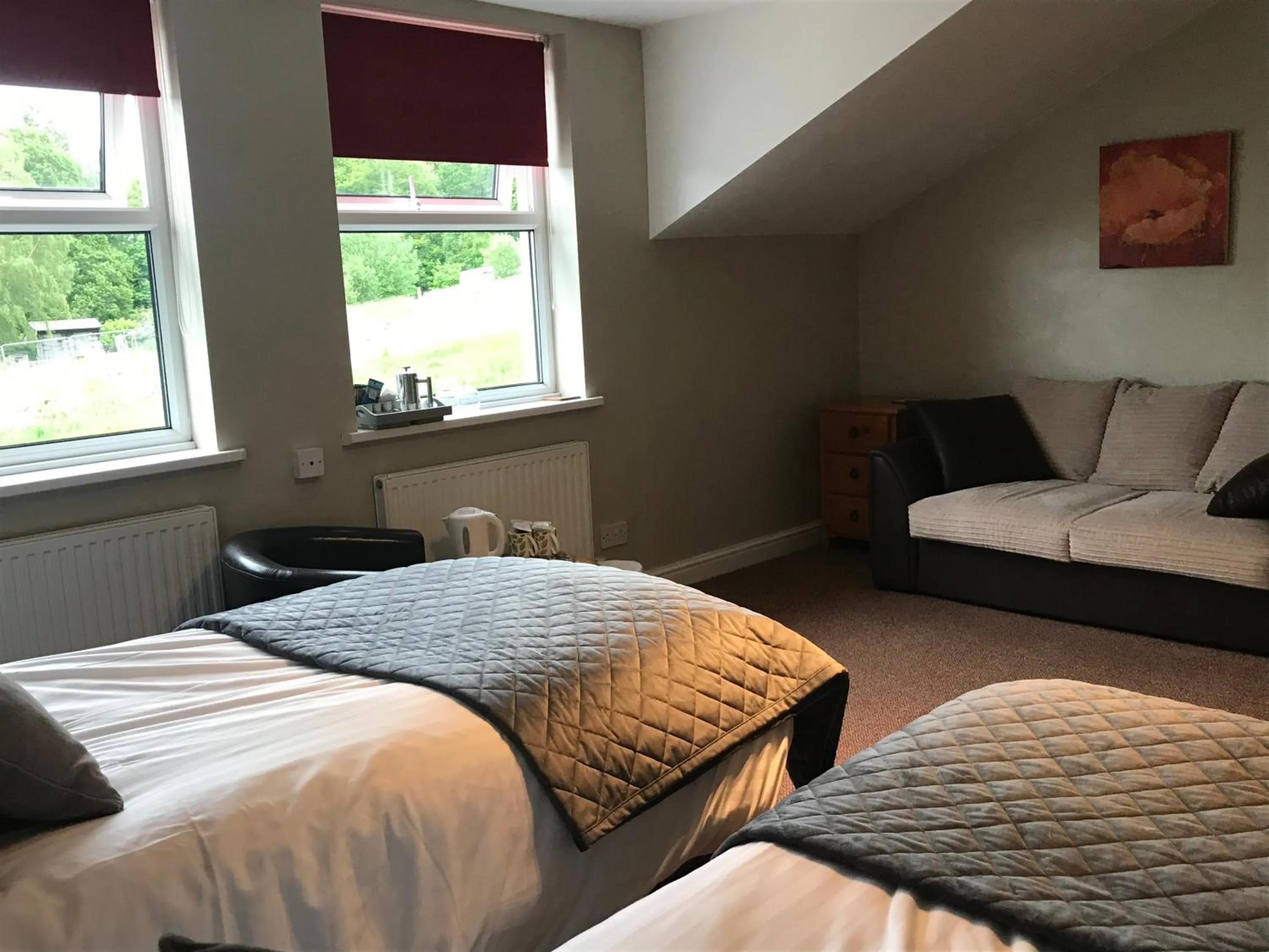 Bed in Claremont House Keswick