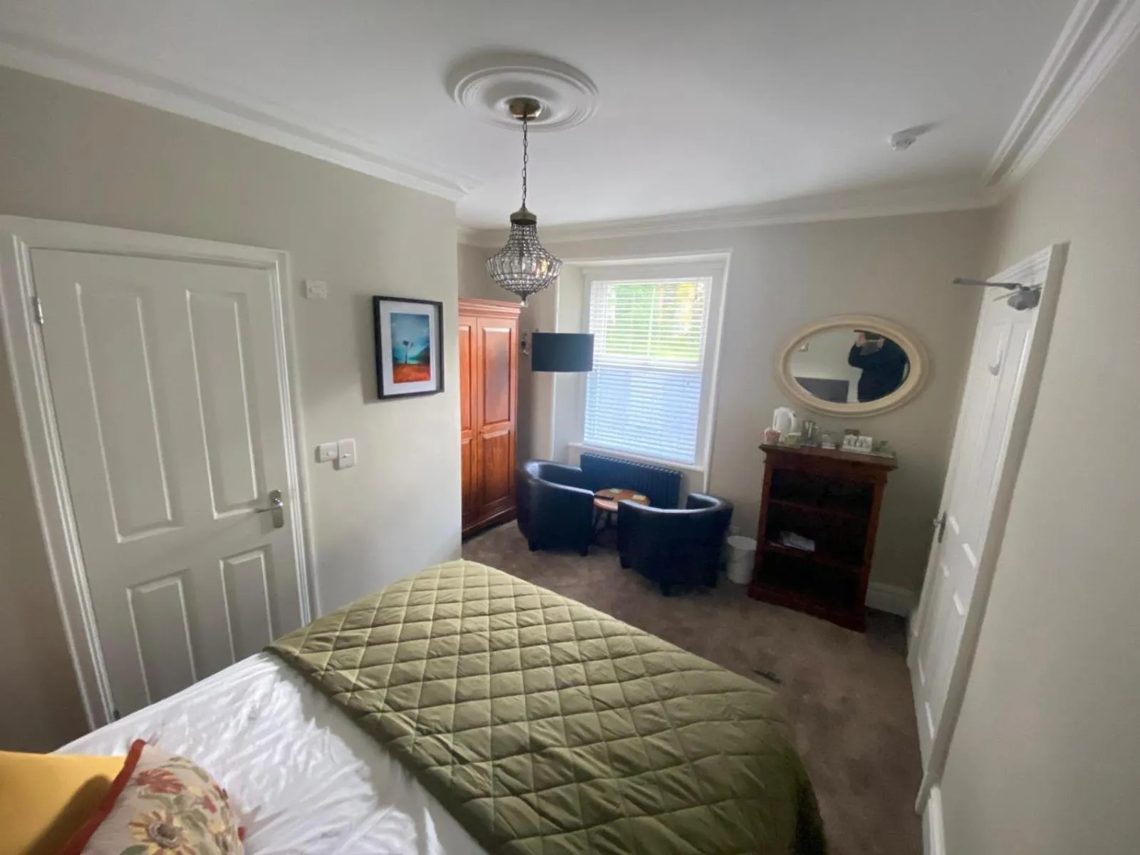 Bed in Claremont House Keswick