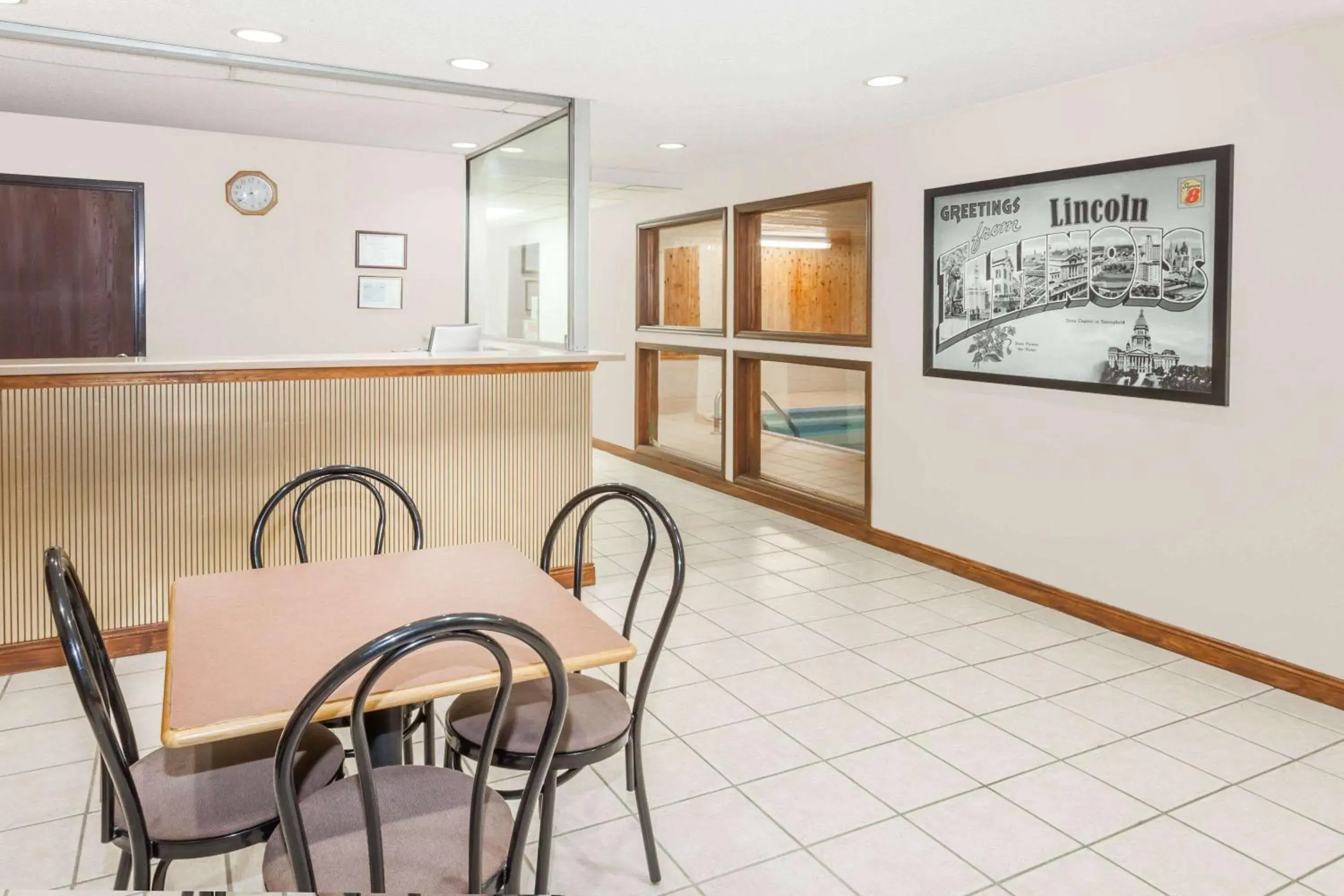 Lobby or reception in Super 8 by Wyndham Lincoln Lobby or reception in Super 8 by Wyndham Lincoln