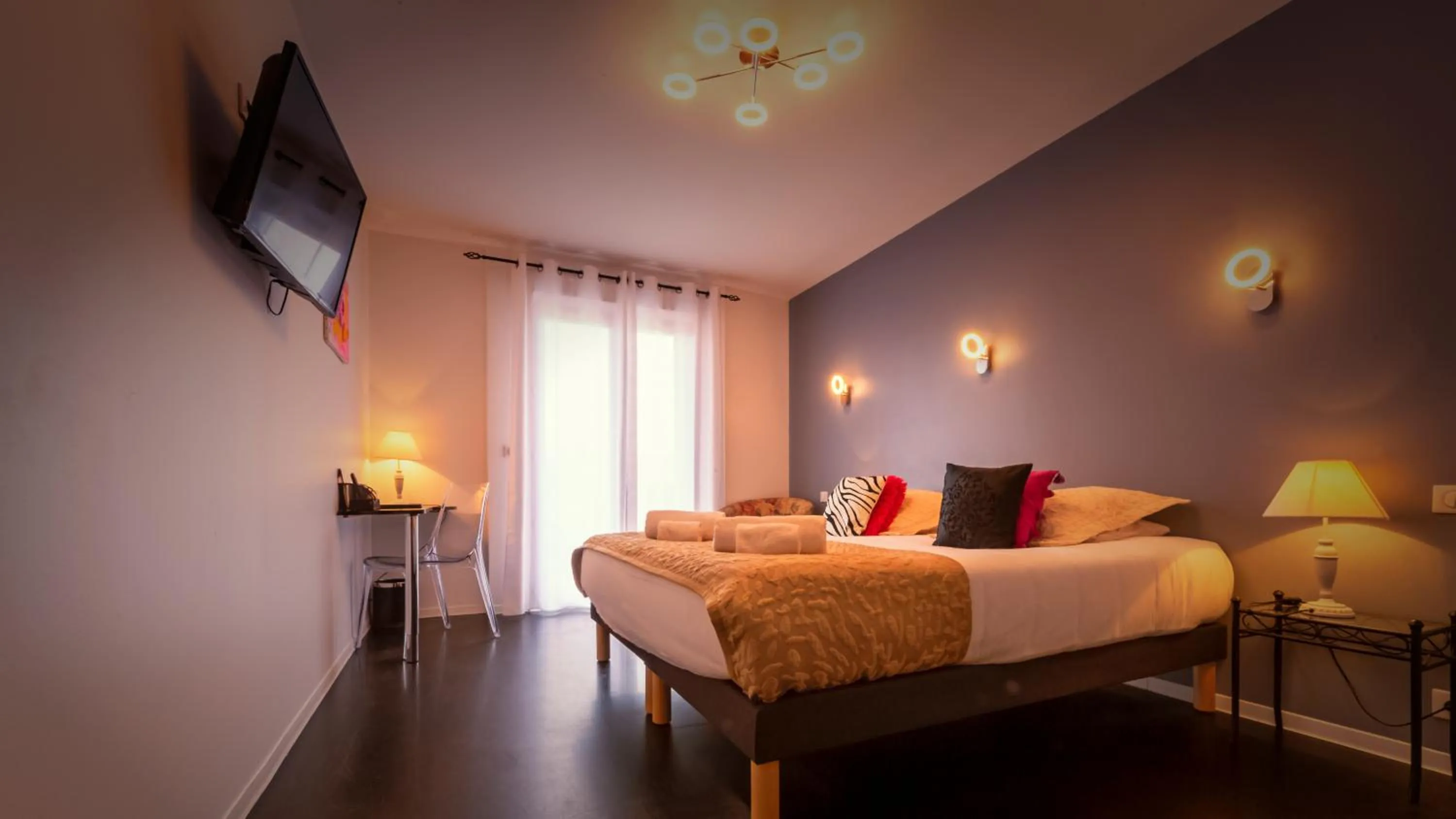 View (from property/room), Bed in A Fontana