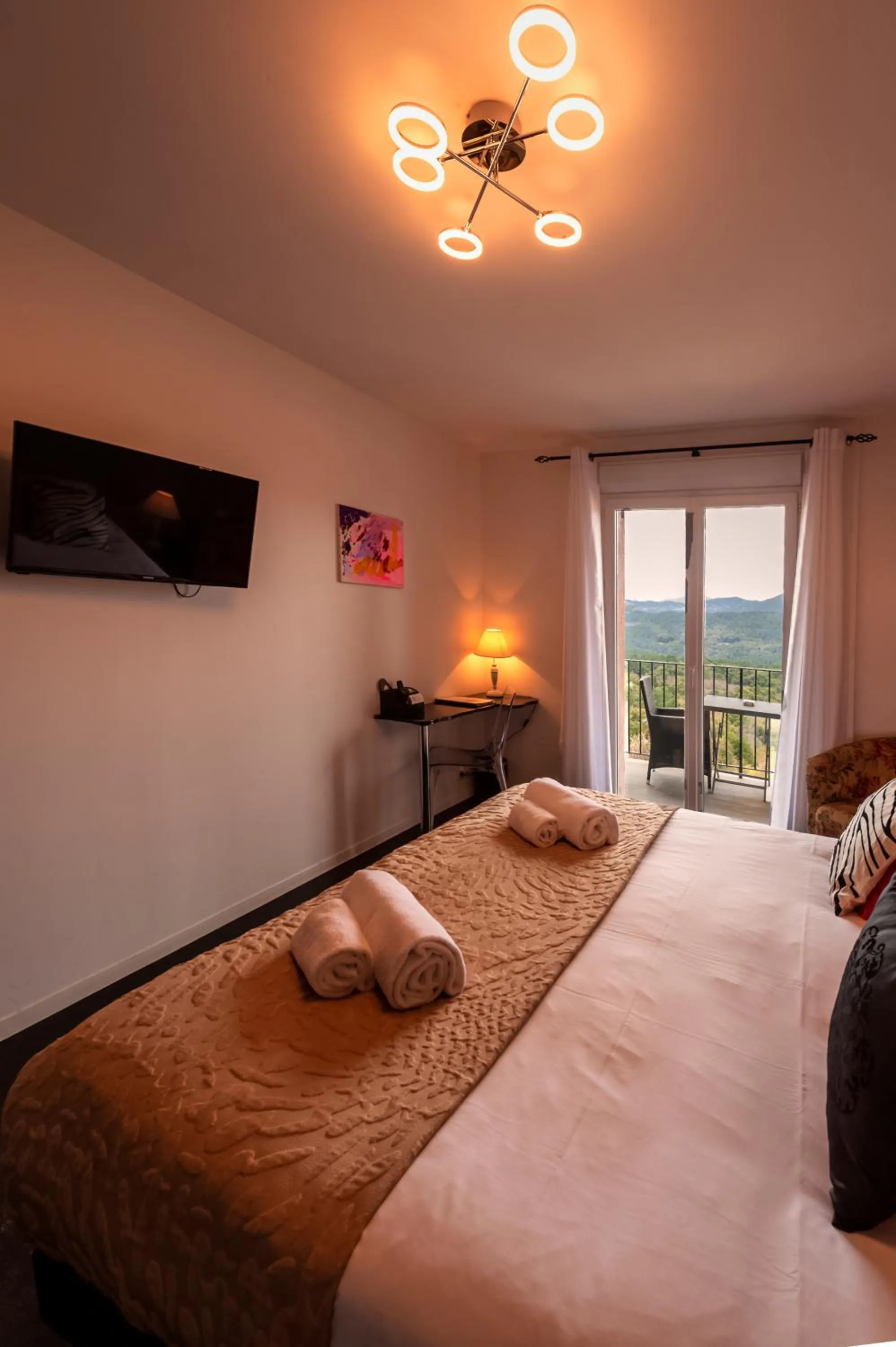 View (from property/room), Bed in A Fontana