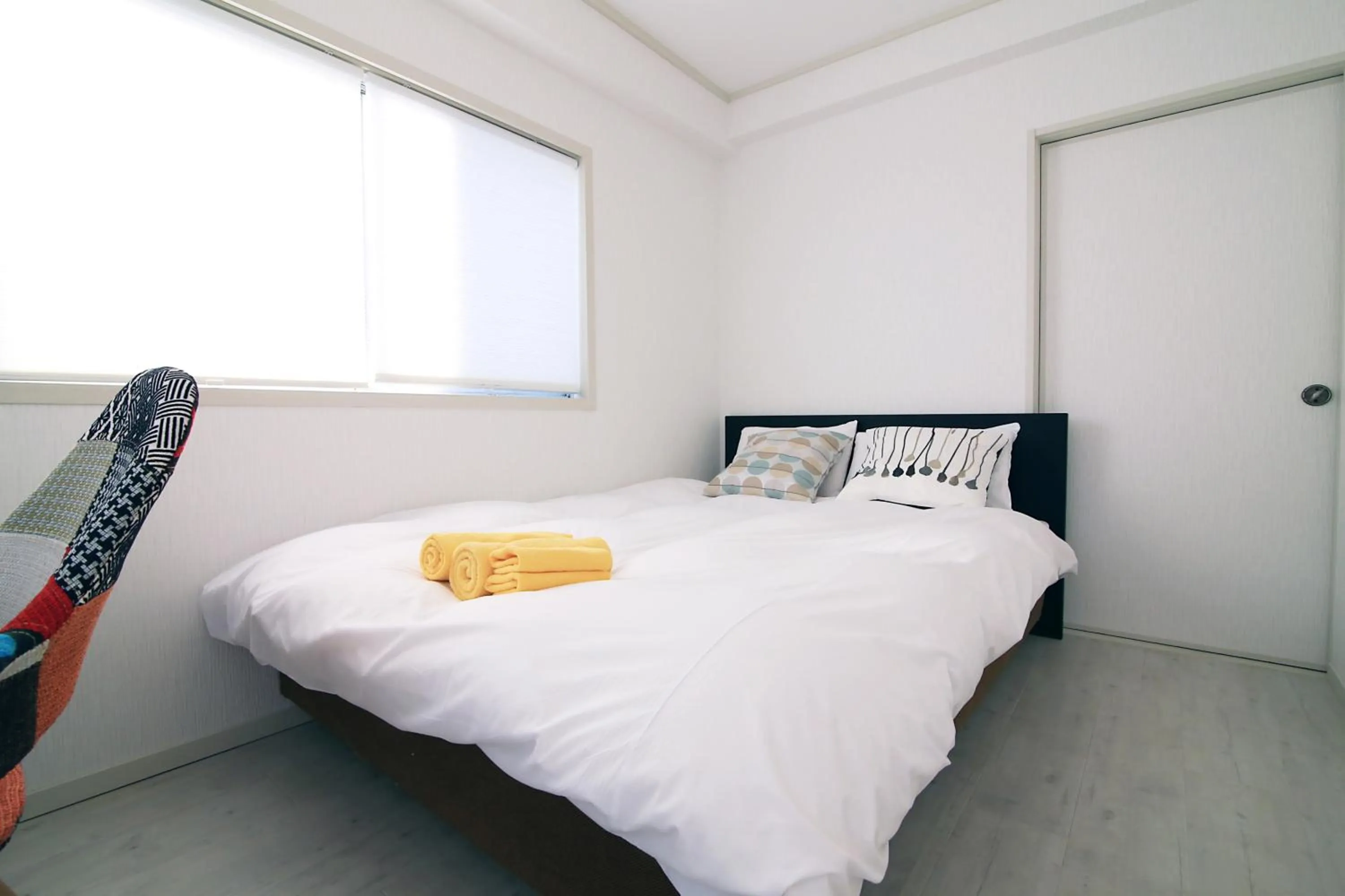 Bed in TOMARU MORISITA HOUSE