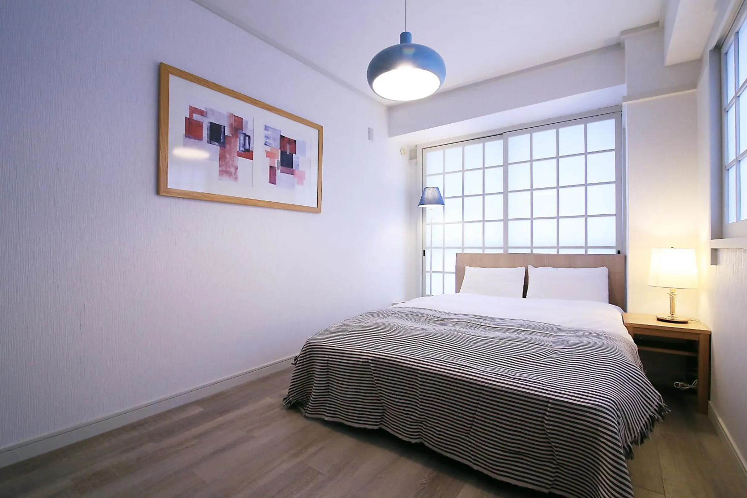 Bed in TOMARU MORISITA HOUSE