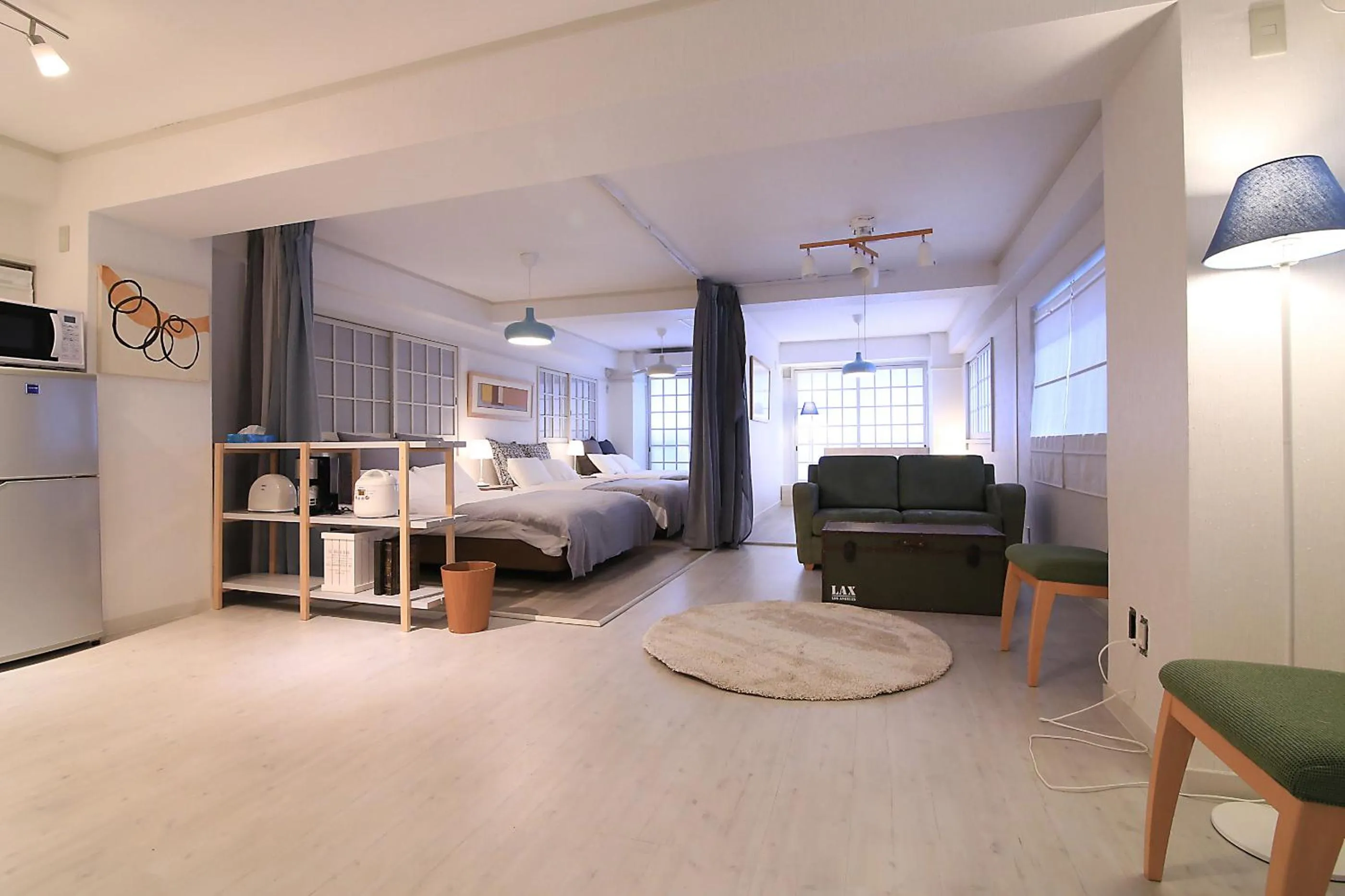 Bed in TOMARU MORISITA HOUSE