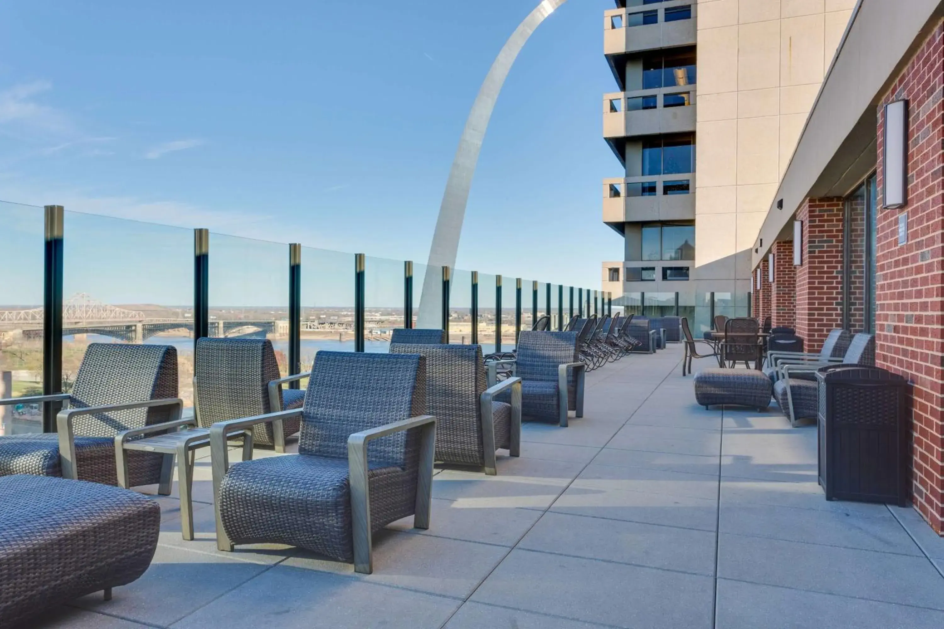 Property building in Drury Plaza St. Louis at the Arch Property building in Drury Plaza St. Louis at the Arch