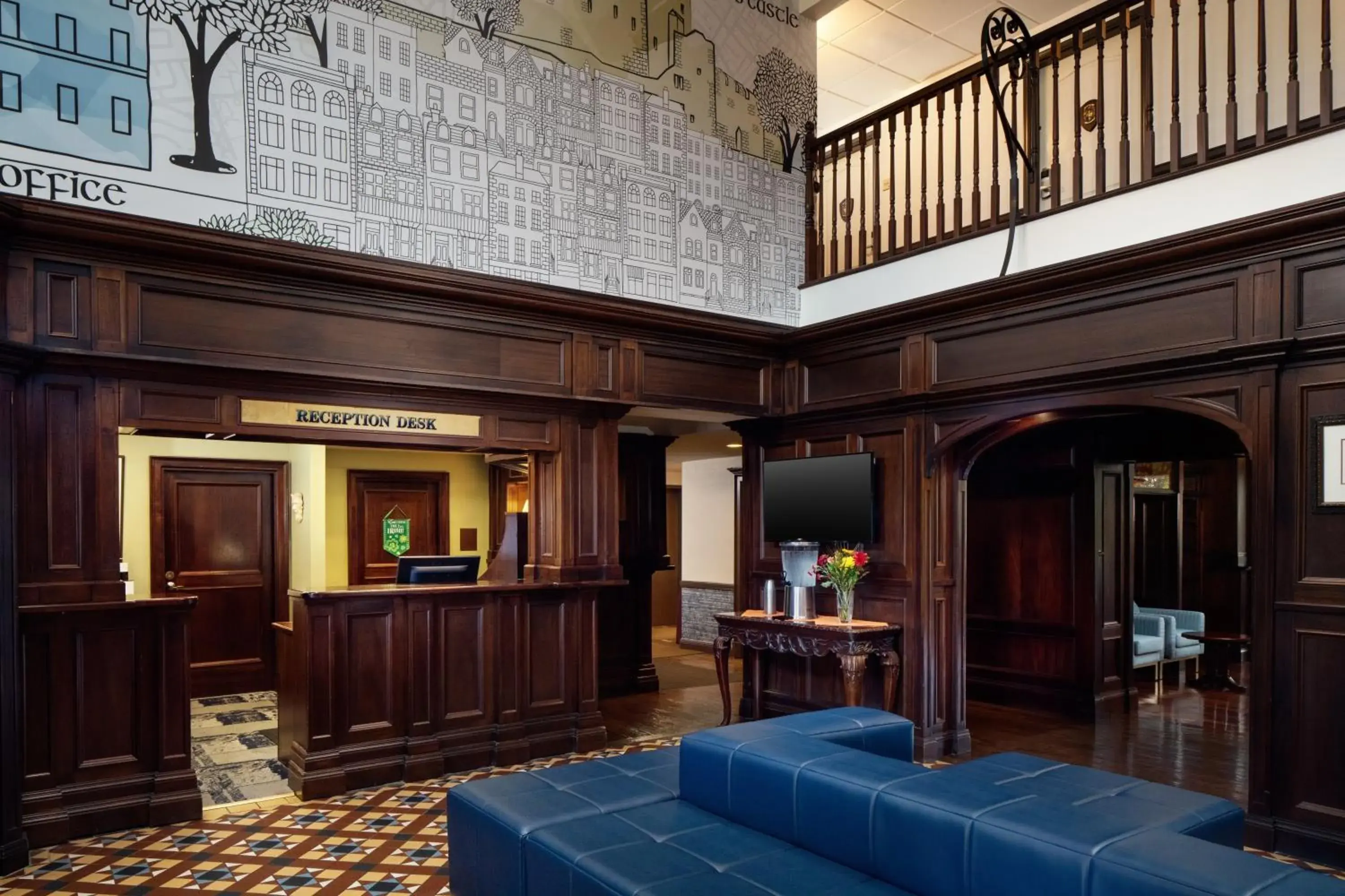 Lobby or reception in Irish Cottage Inn & Suites Lobby or reception in Irish Cottage Inn & Suites