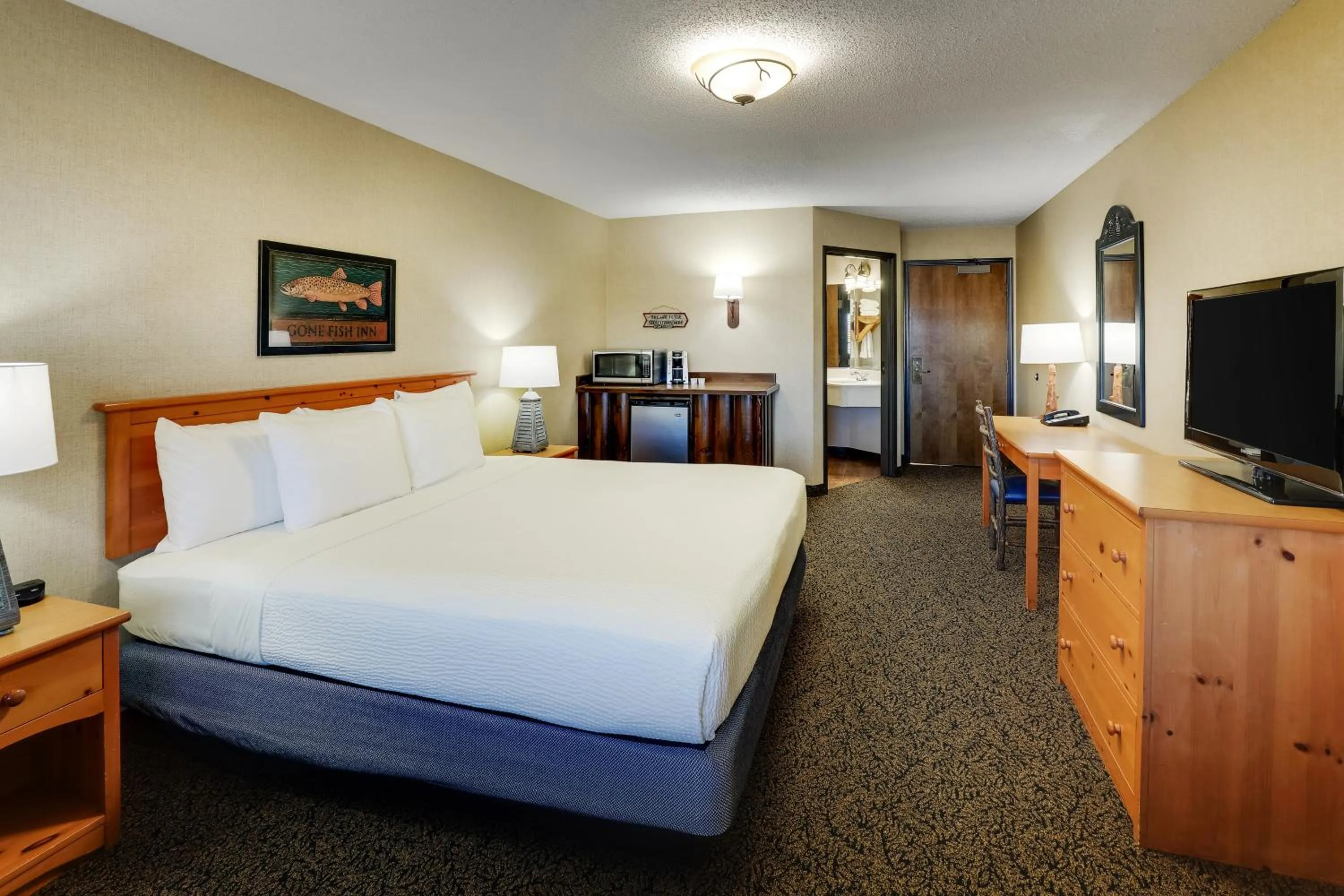 Bed in Stoney Creek Hotel Quad Cities - Moline