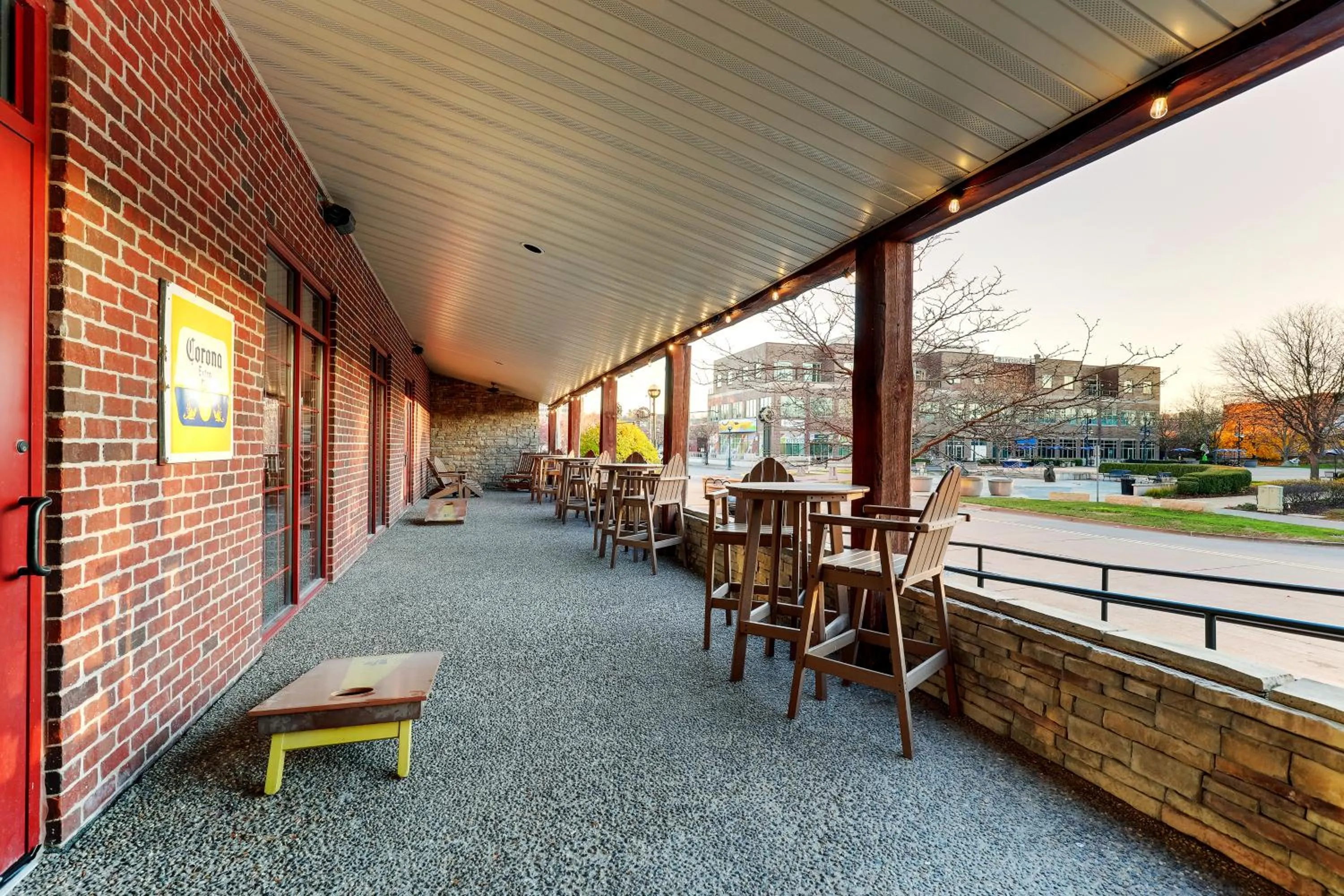 Patio in Stoney Creek Hotel Quad Cities - Moline