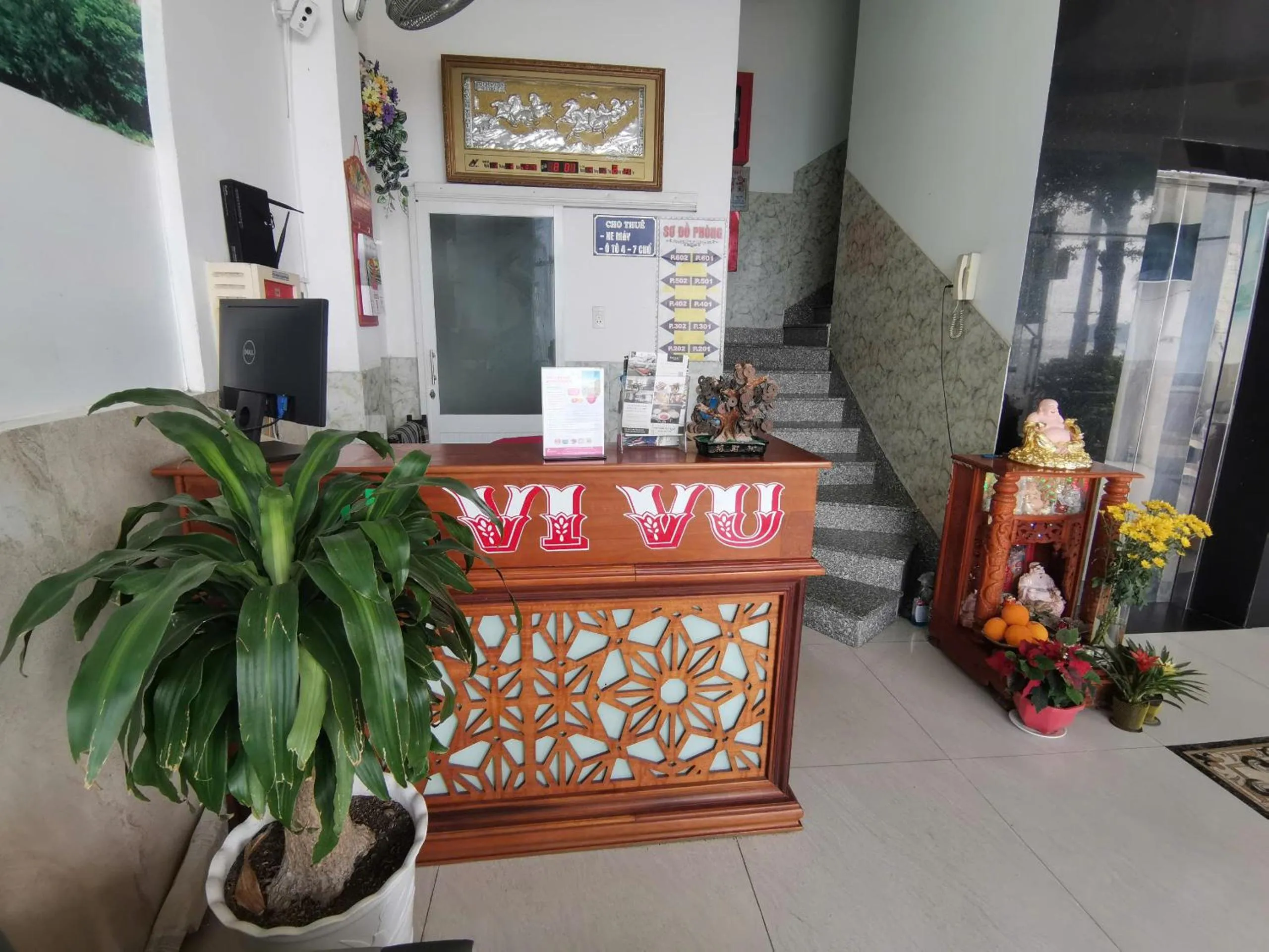 Lobby or reception in VIVU HOTEL