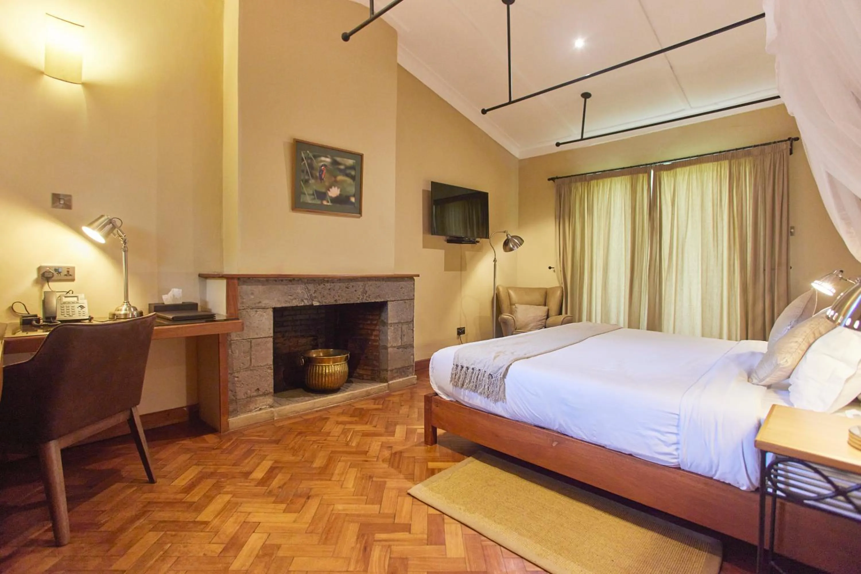 Bed in Aero Club of East Africa