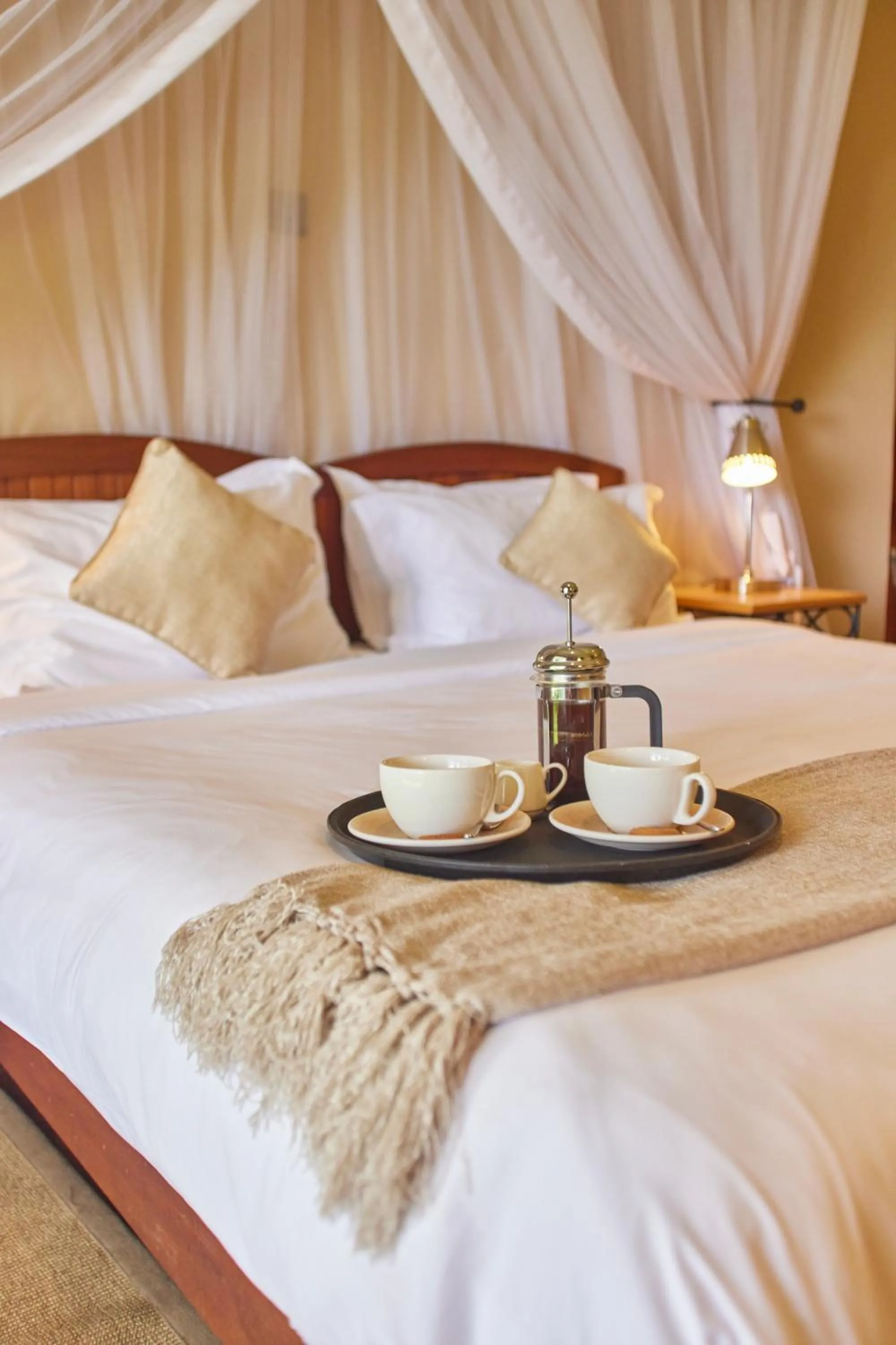 Bed in Aero Club of East Africa