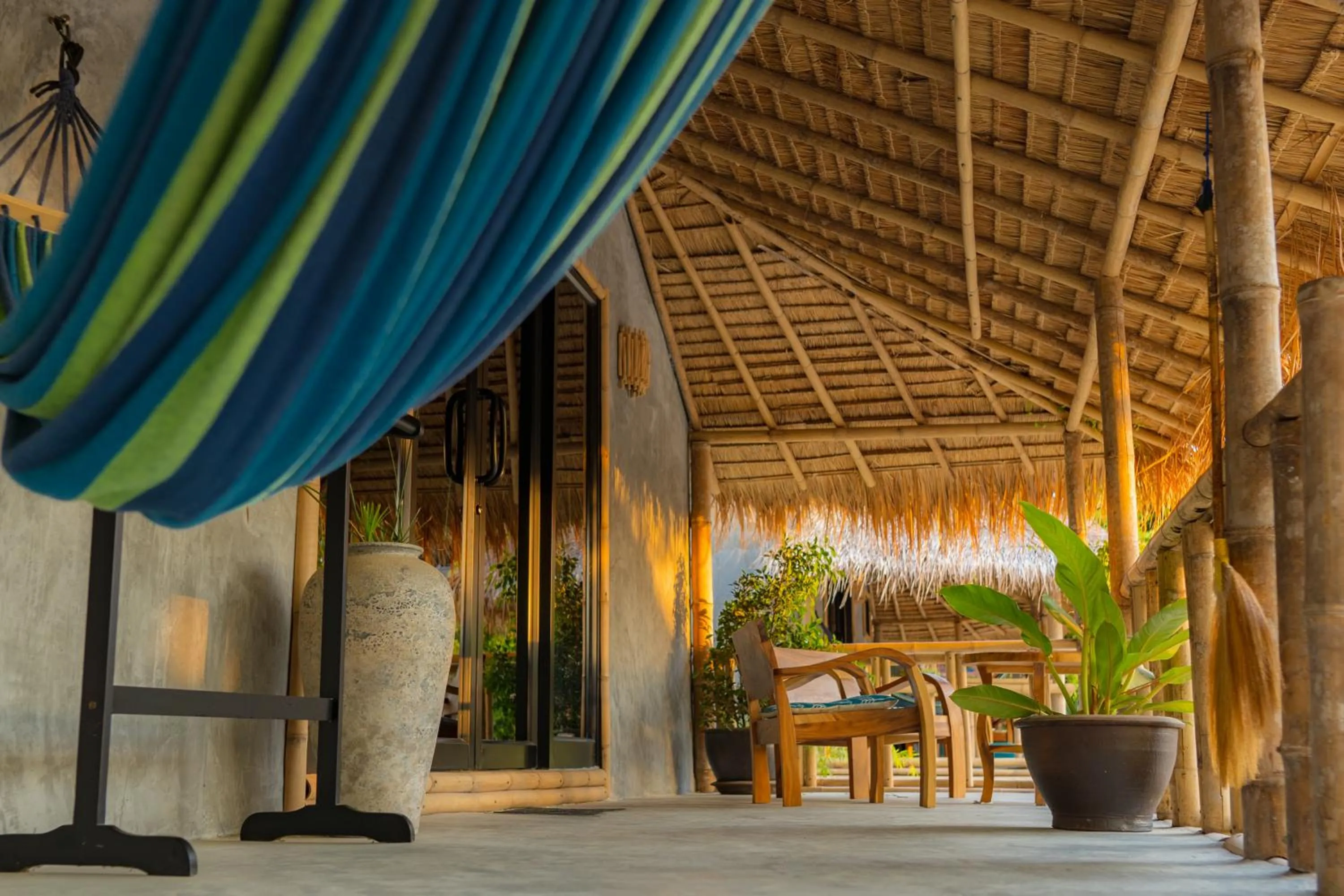 Balcony/Terrace in The Lazy Lodge
