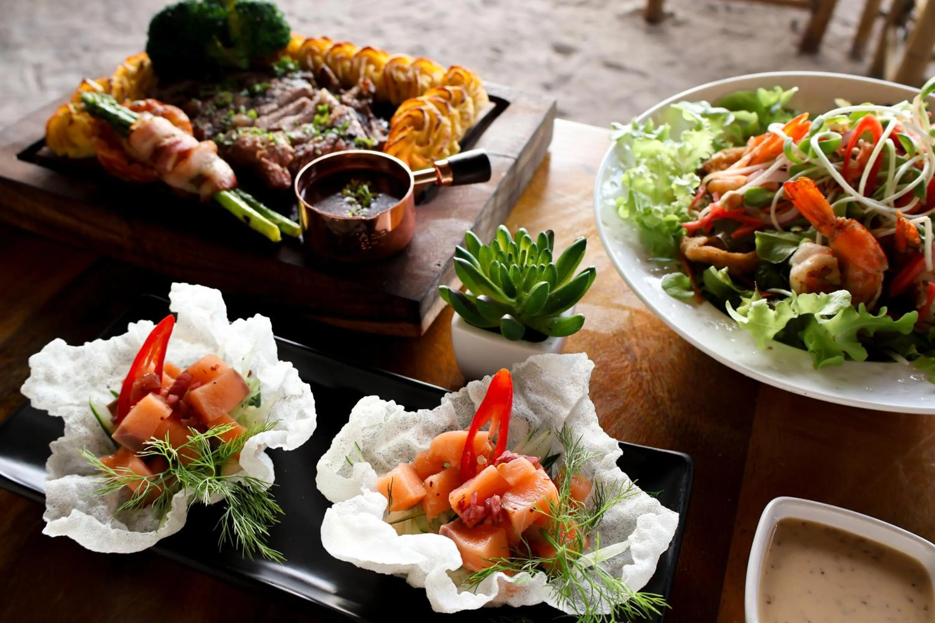 Food and drinks in The Lazy Lodge