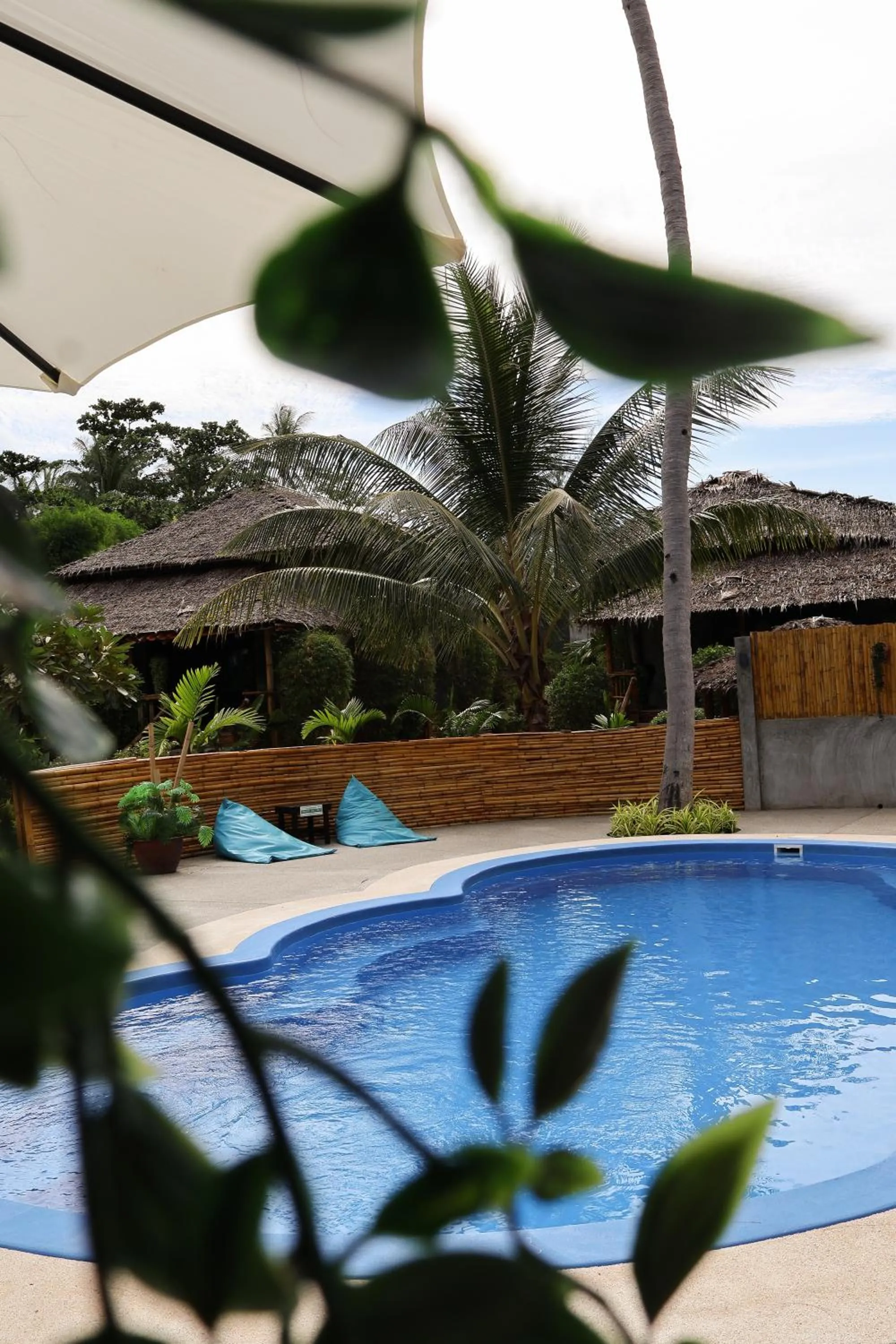 Swimming pool in The Lazy Lodge