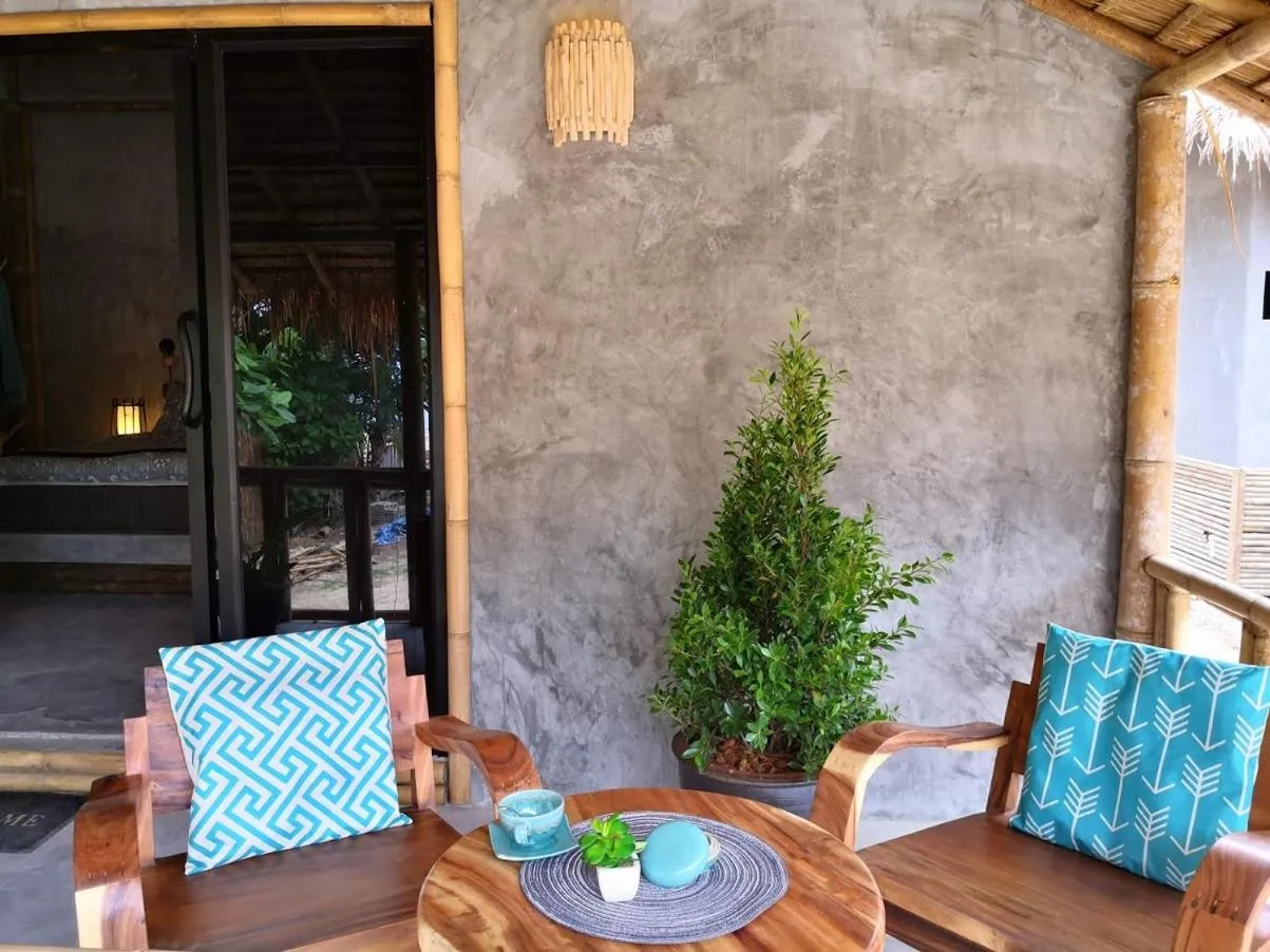 Seating area in The Lazy Lodge