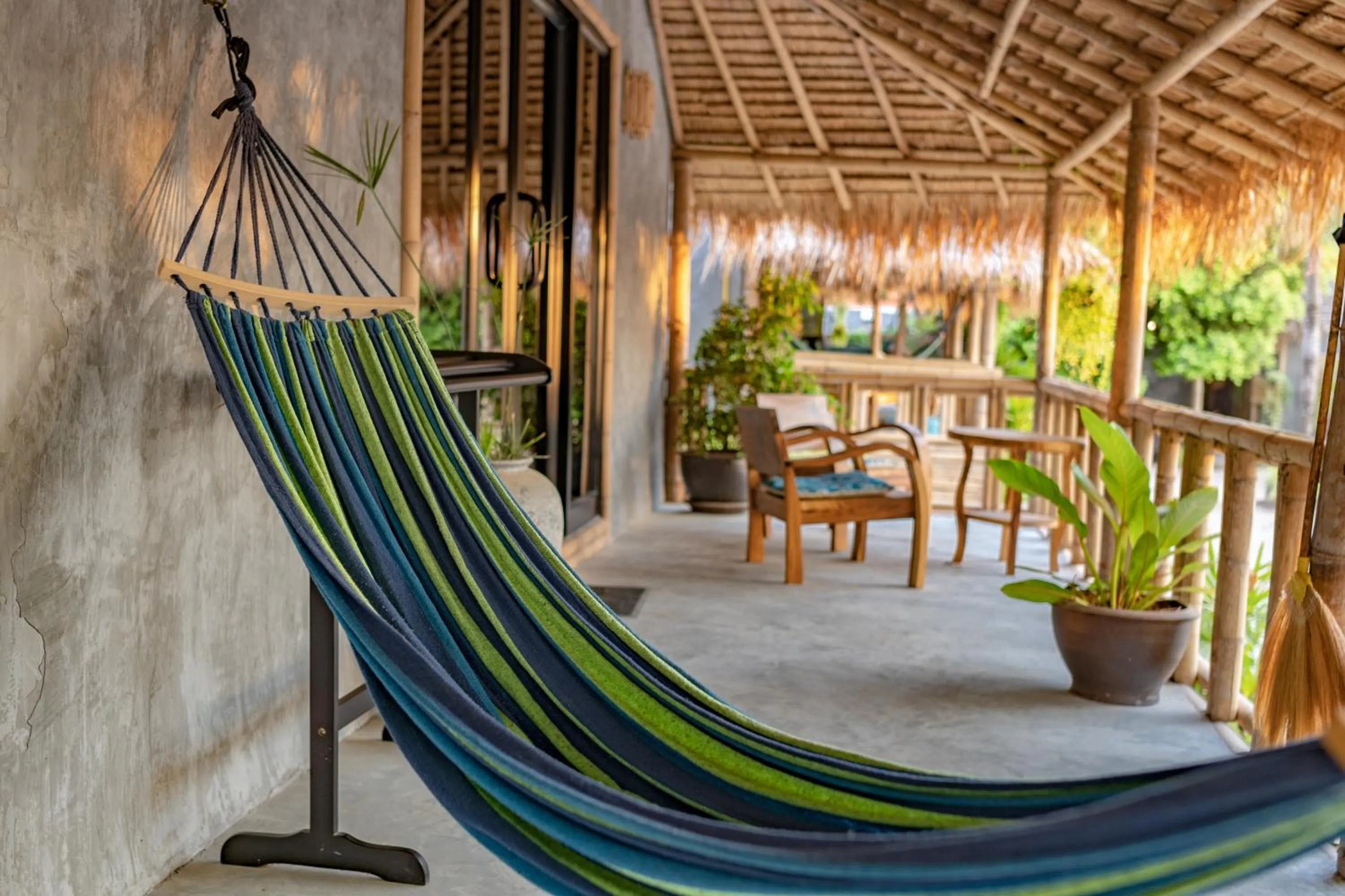 Balcony/Terrace in The Lazy Lodge