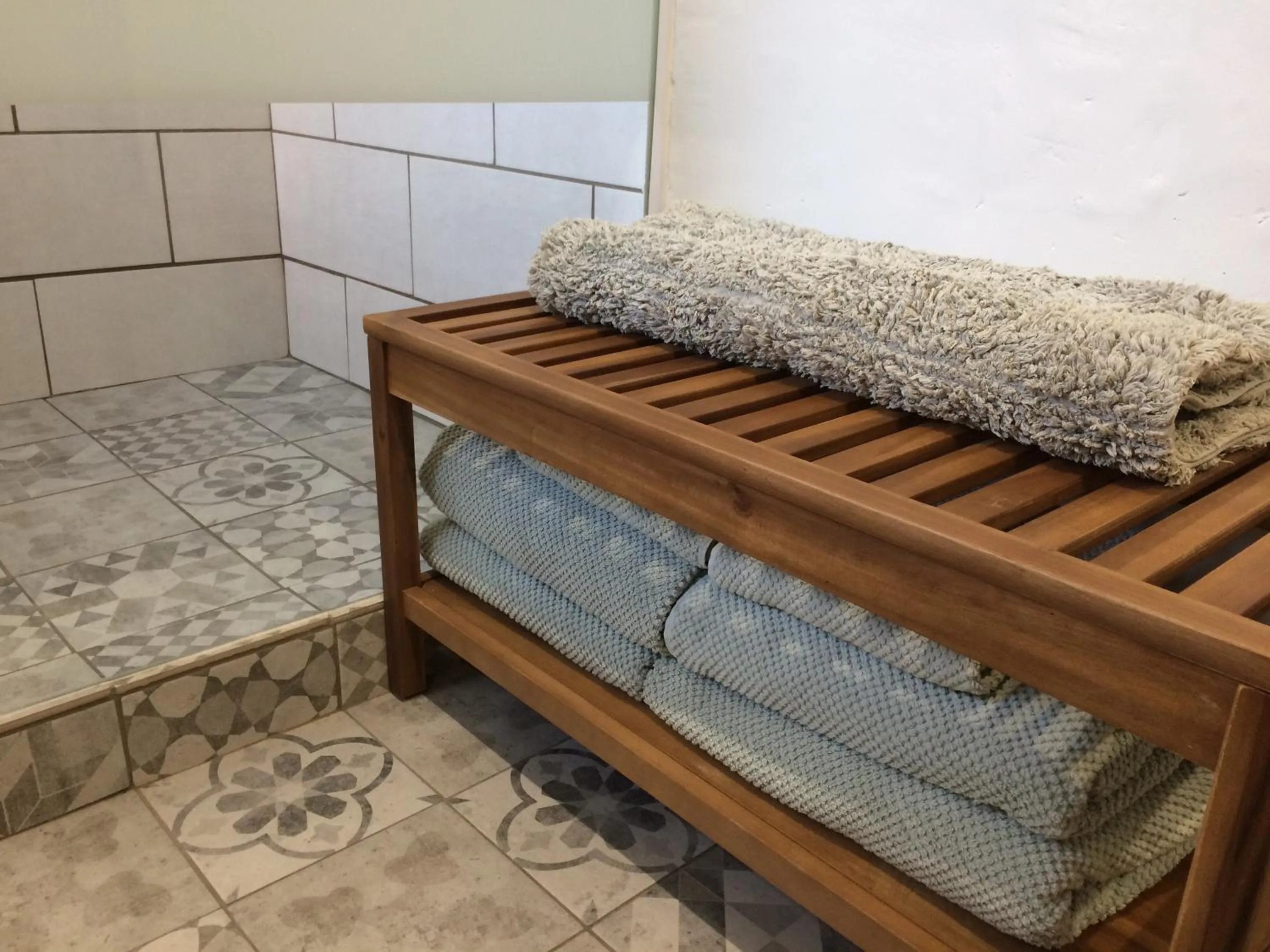 Shower in The Annexe Chadalais