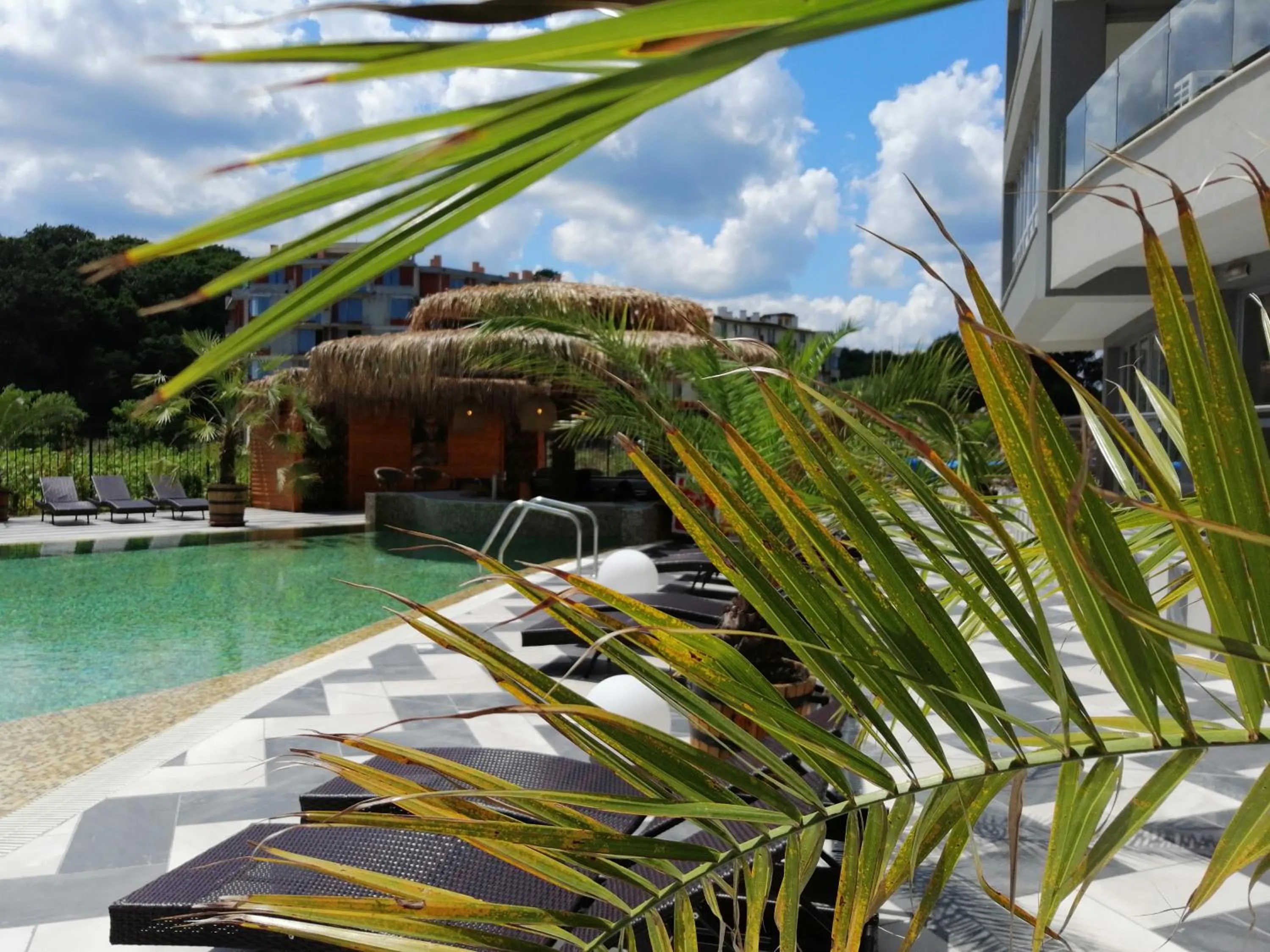 Garden in Allure Beach Resort Aparthotel