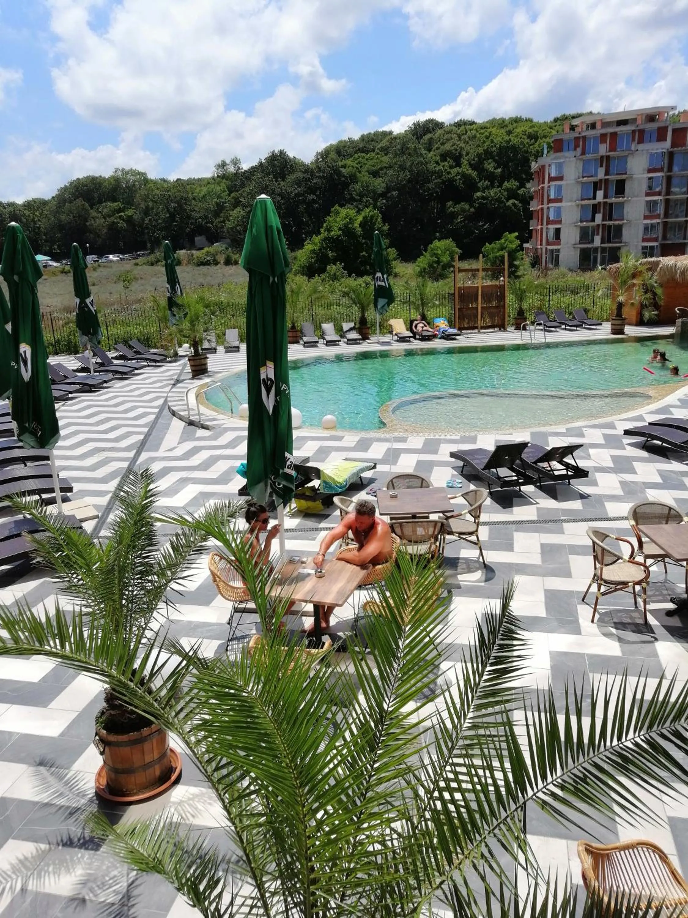 Garden in Allure Beach Resort Aparthotel