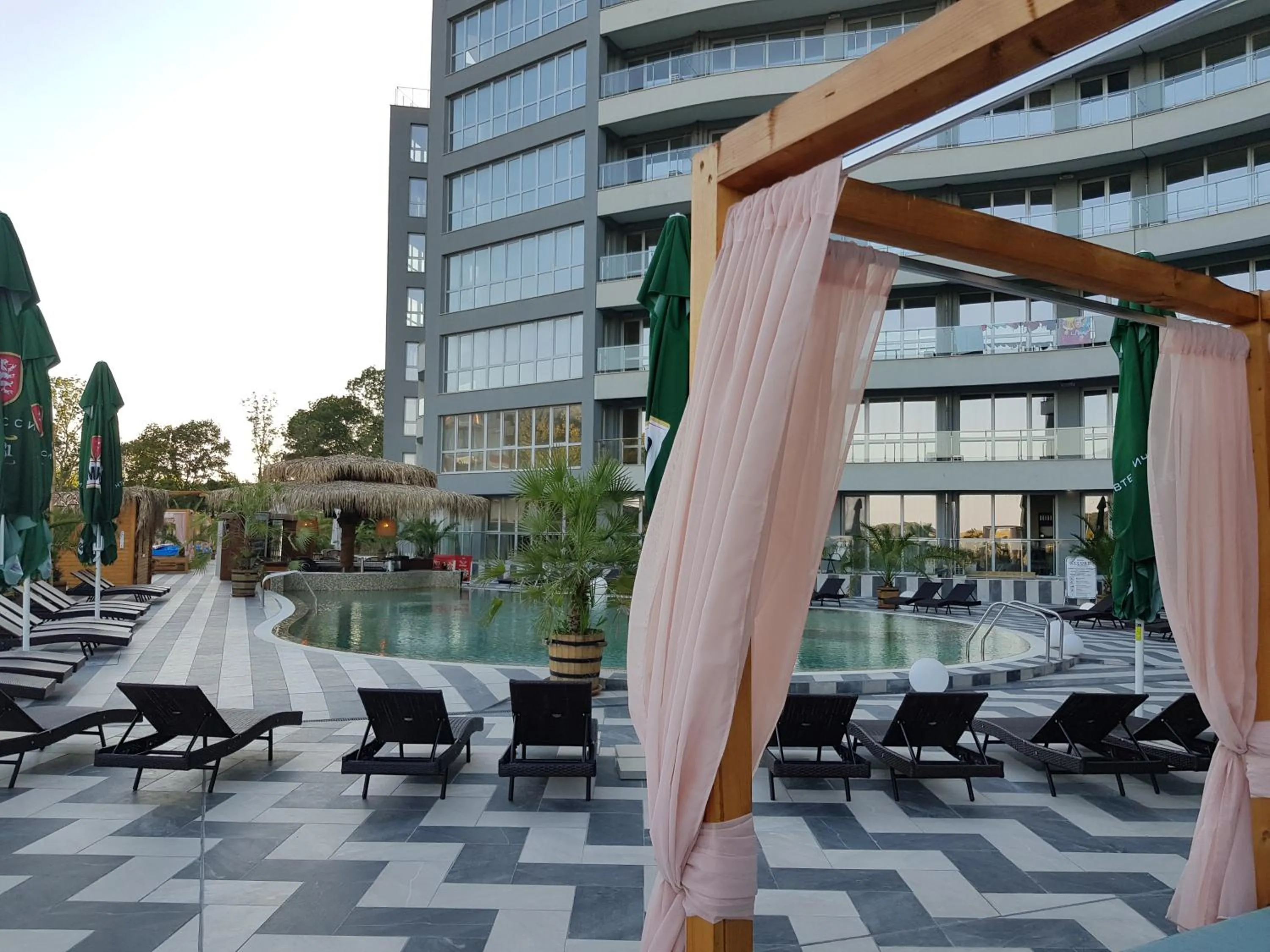 Swimming pool in Allure Beach Resort Aparthotel