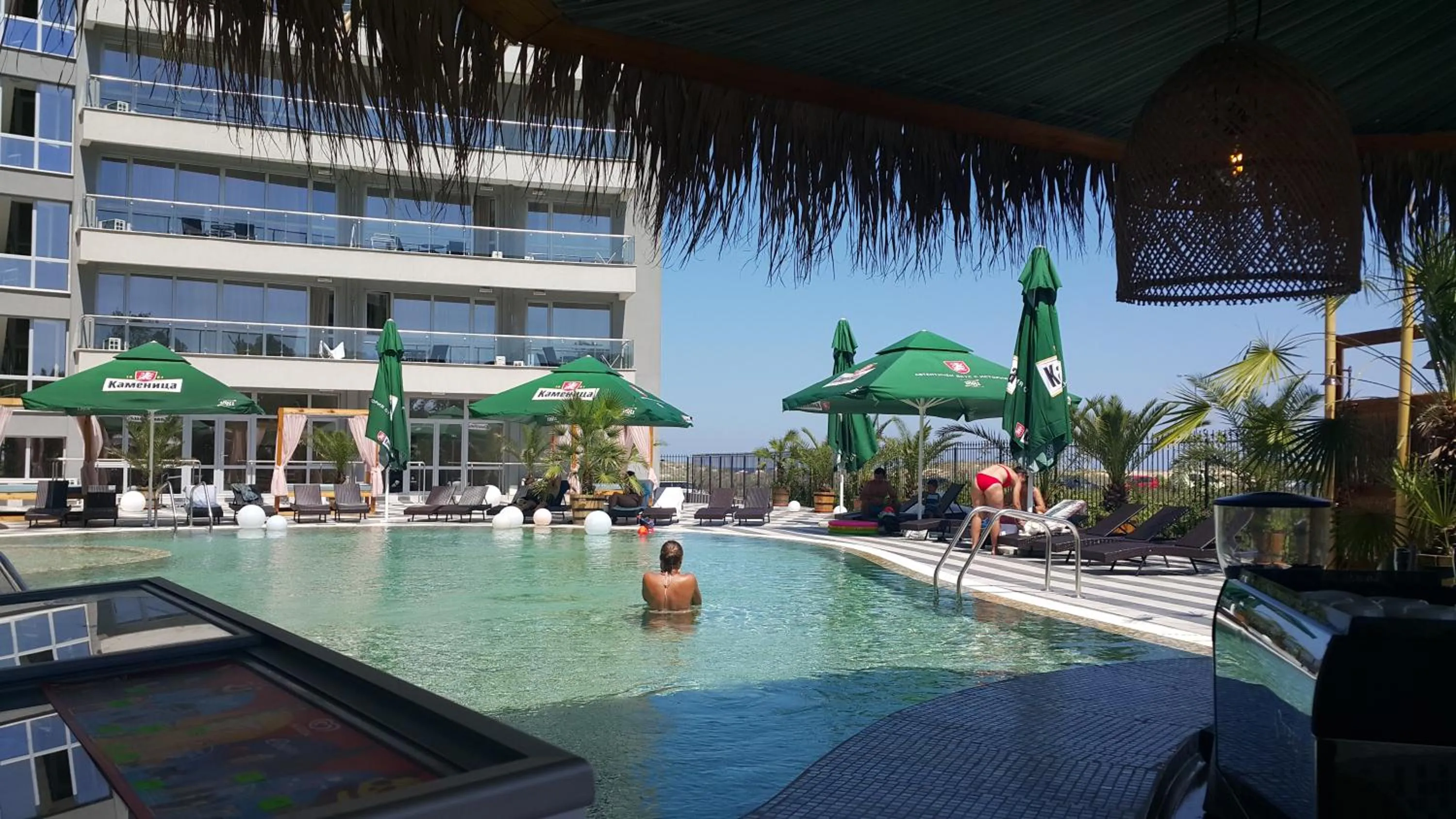 Swimming pool in Allure Beach Resort Aparthotel