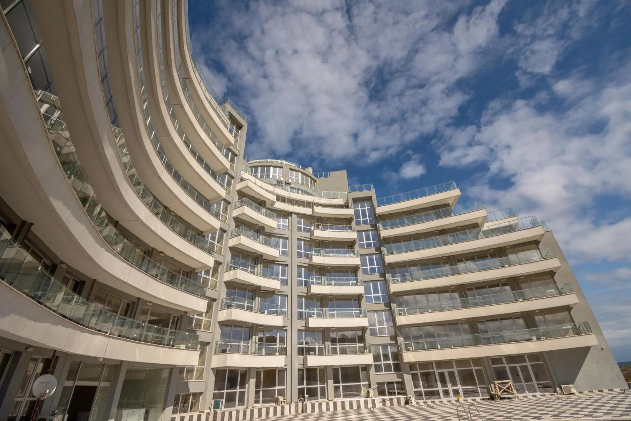 Property building in Allure Beach Resort Aparthotel