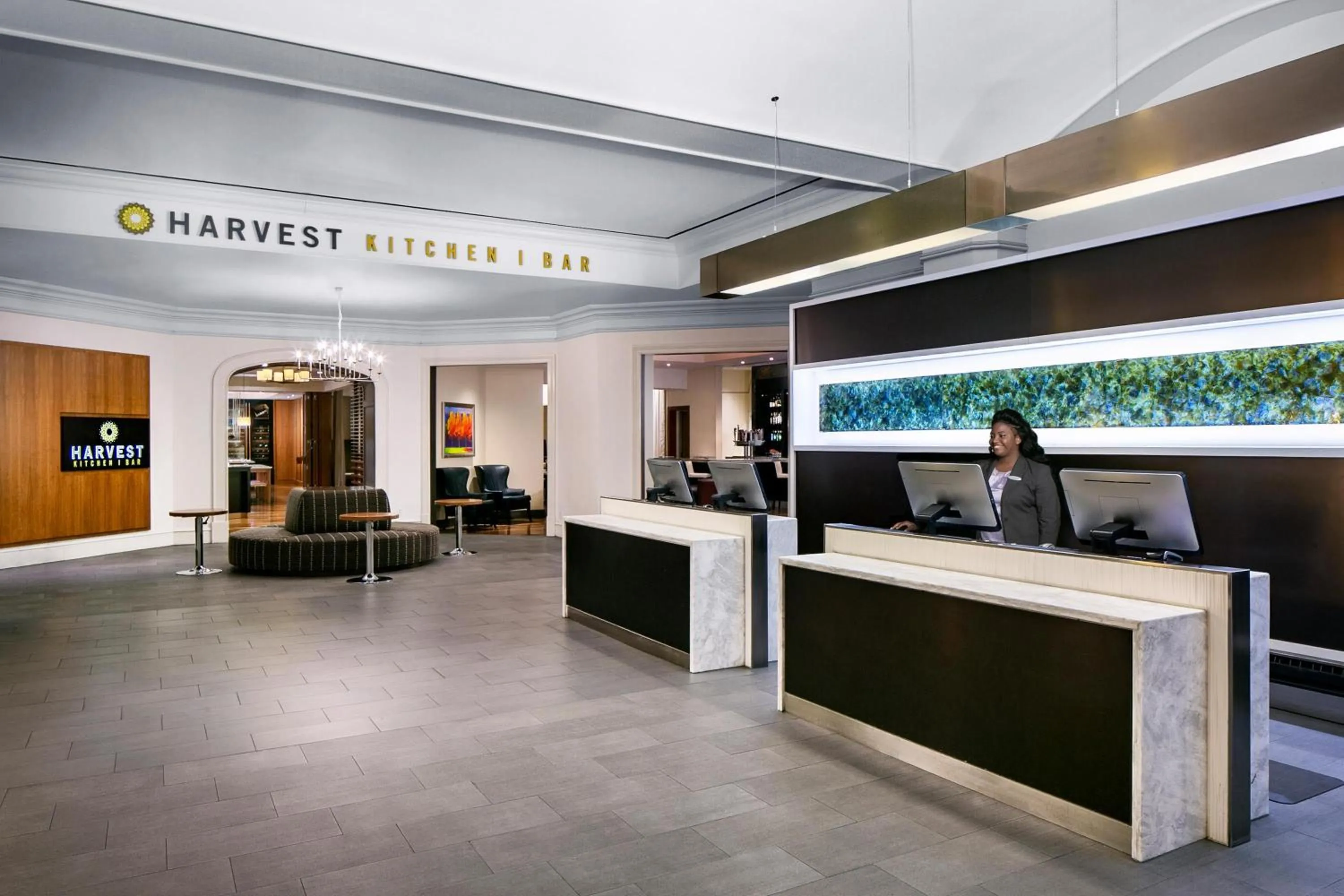 Lobby or reception in Hyatt Regency Wichita