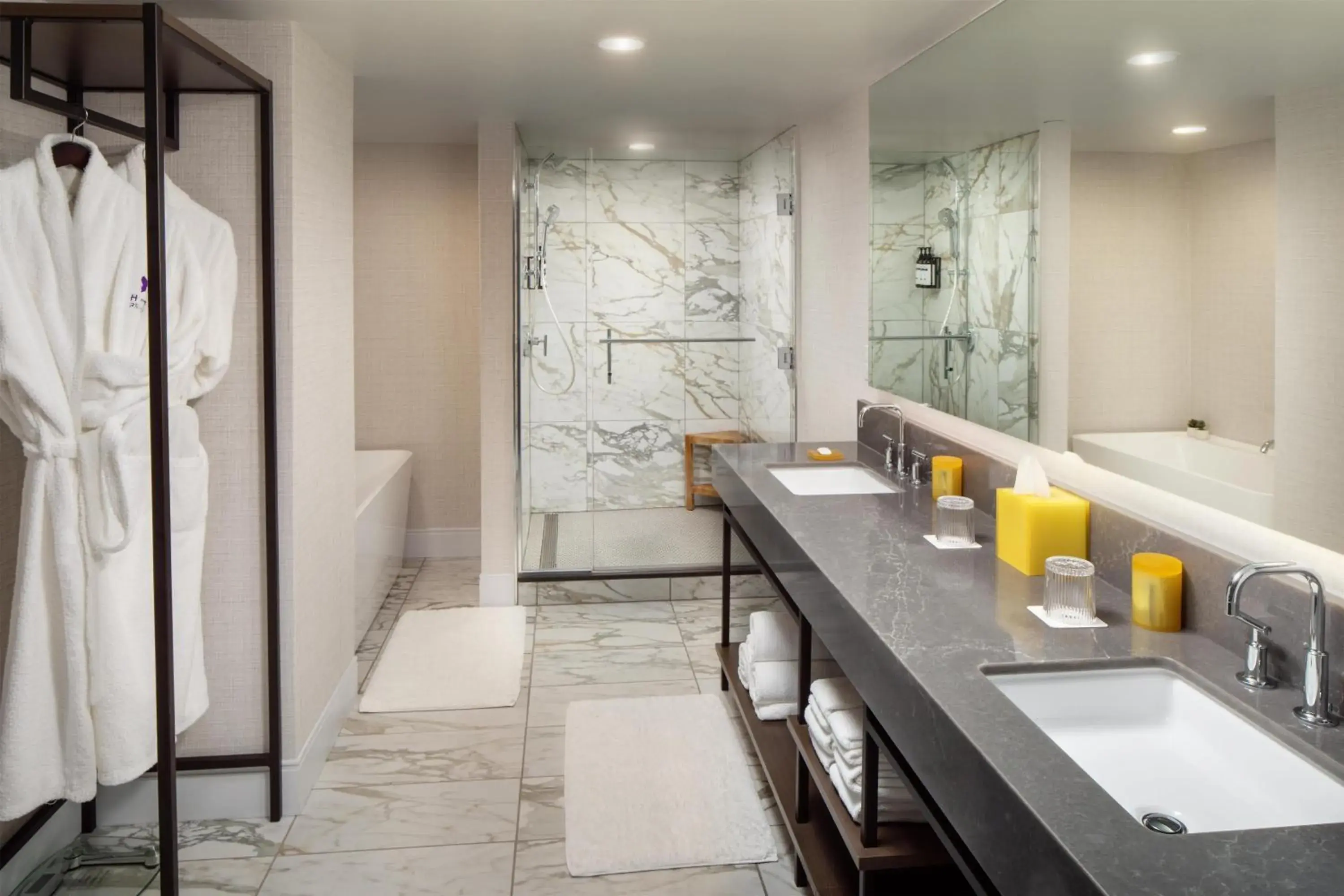 Bathroom in Hyatt Regency Wichita Bathroom in Hyatt Regency Wichita