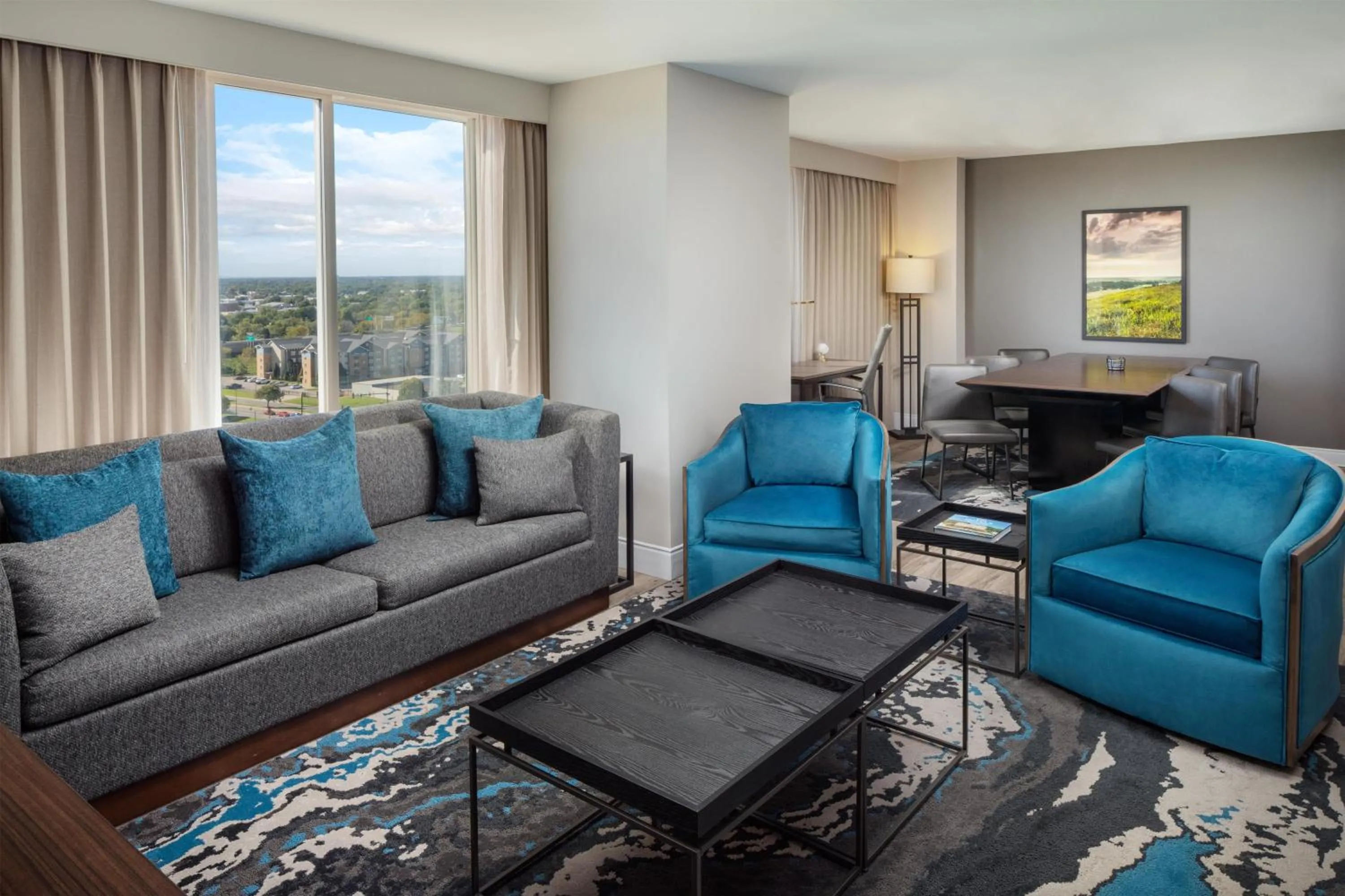 Photo of the whole room in Hyatt Regency Wichita