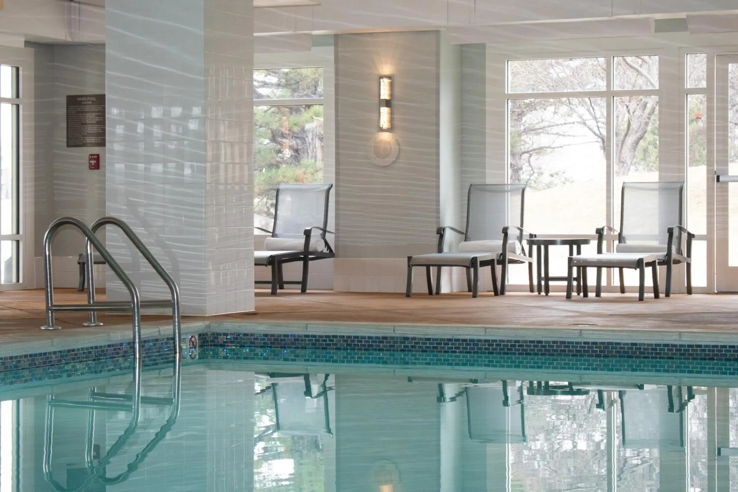 Swimming pool in Hyatt Regency Wichita Swimming pool in Hyatt Regency Wichita